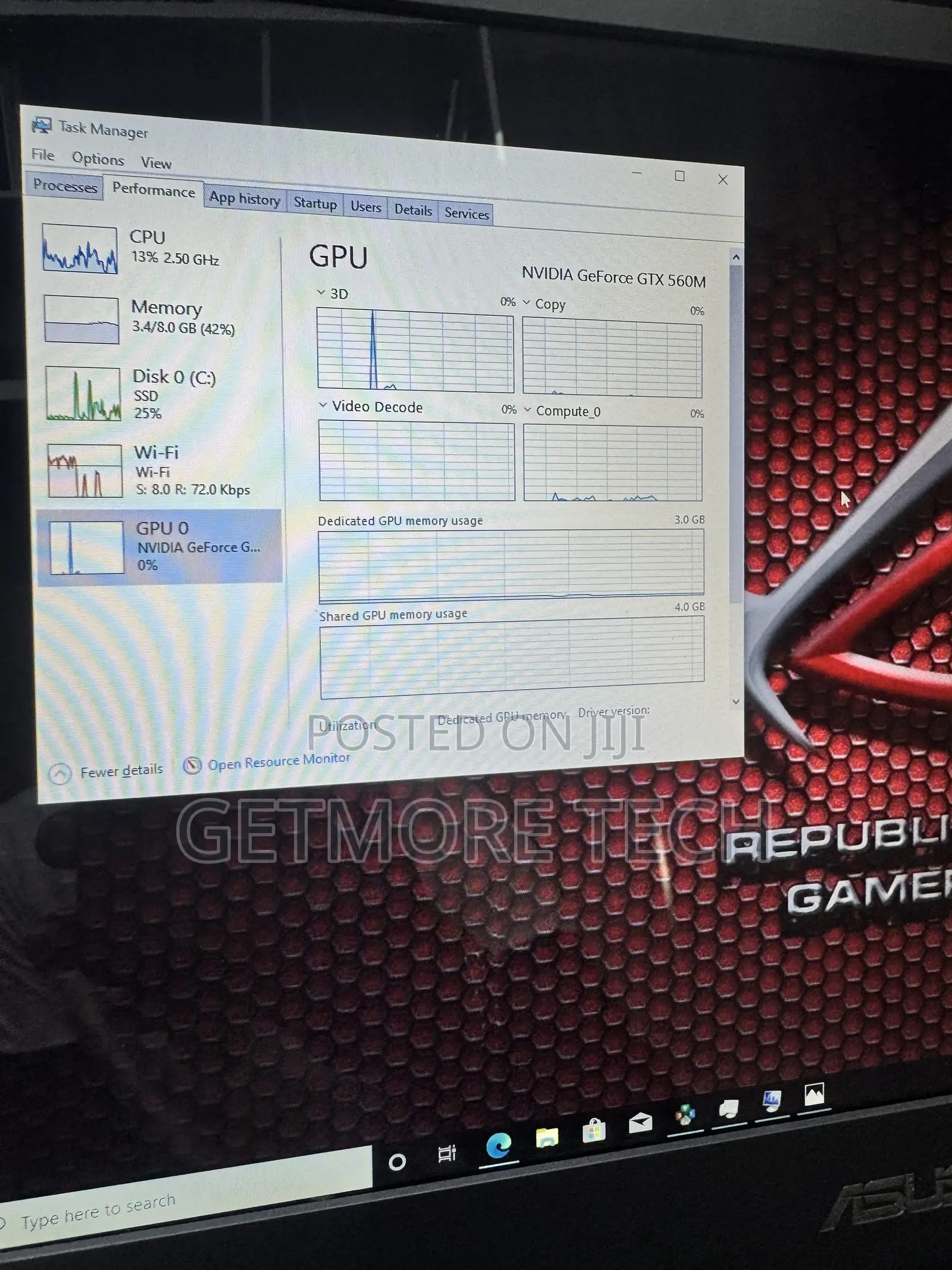 Laptop Asus G74SX 16GB Intel Core i7 HDD+SSD 500GB