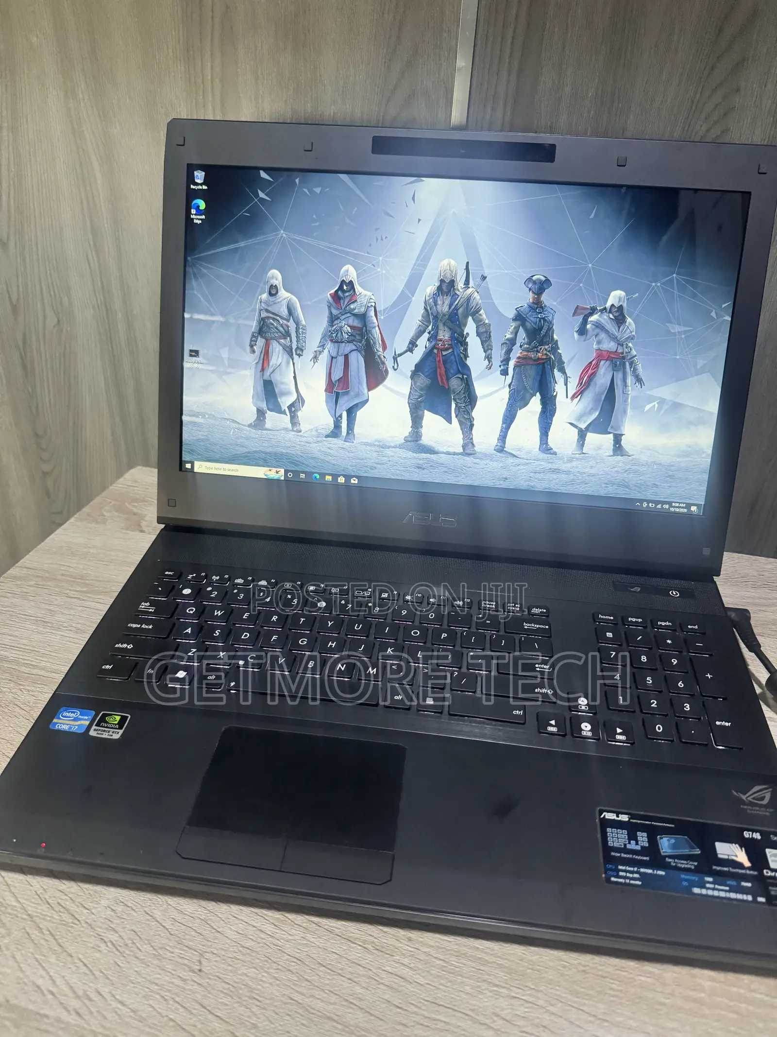 Laptop Asus G74SX 16GB Intel Core i7 HDD+SSD 500GB