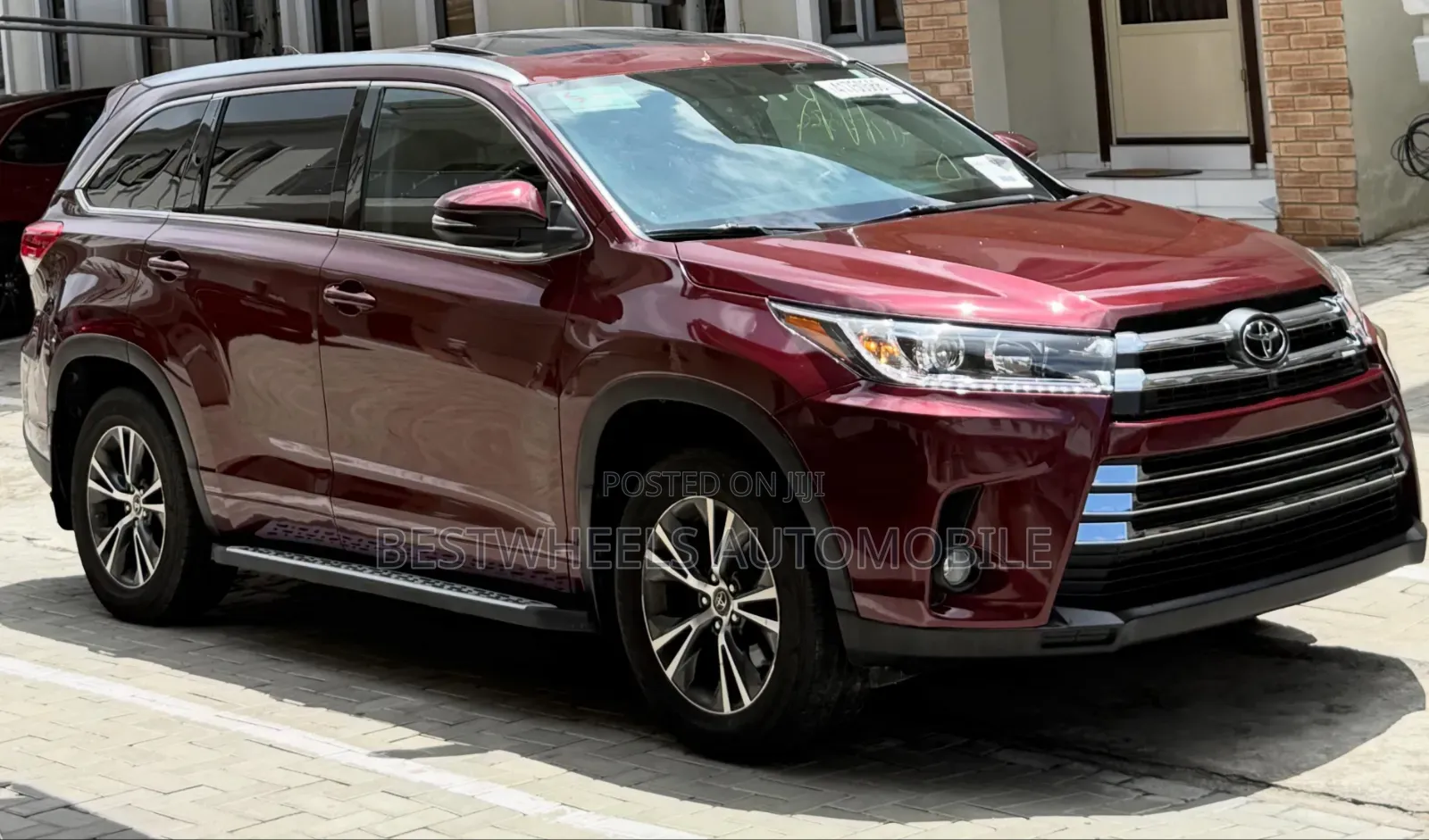 Toyota Highlander XLE V6 4x4 (3.5L 6cyl 6A) 2016 Burgundy