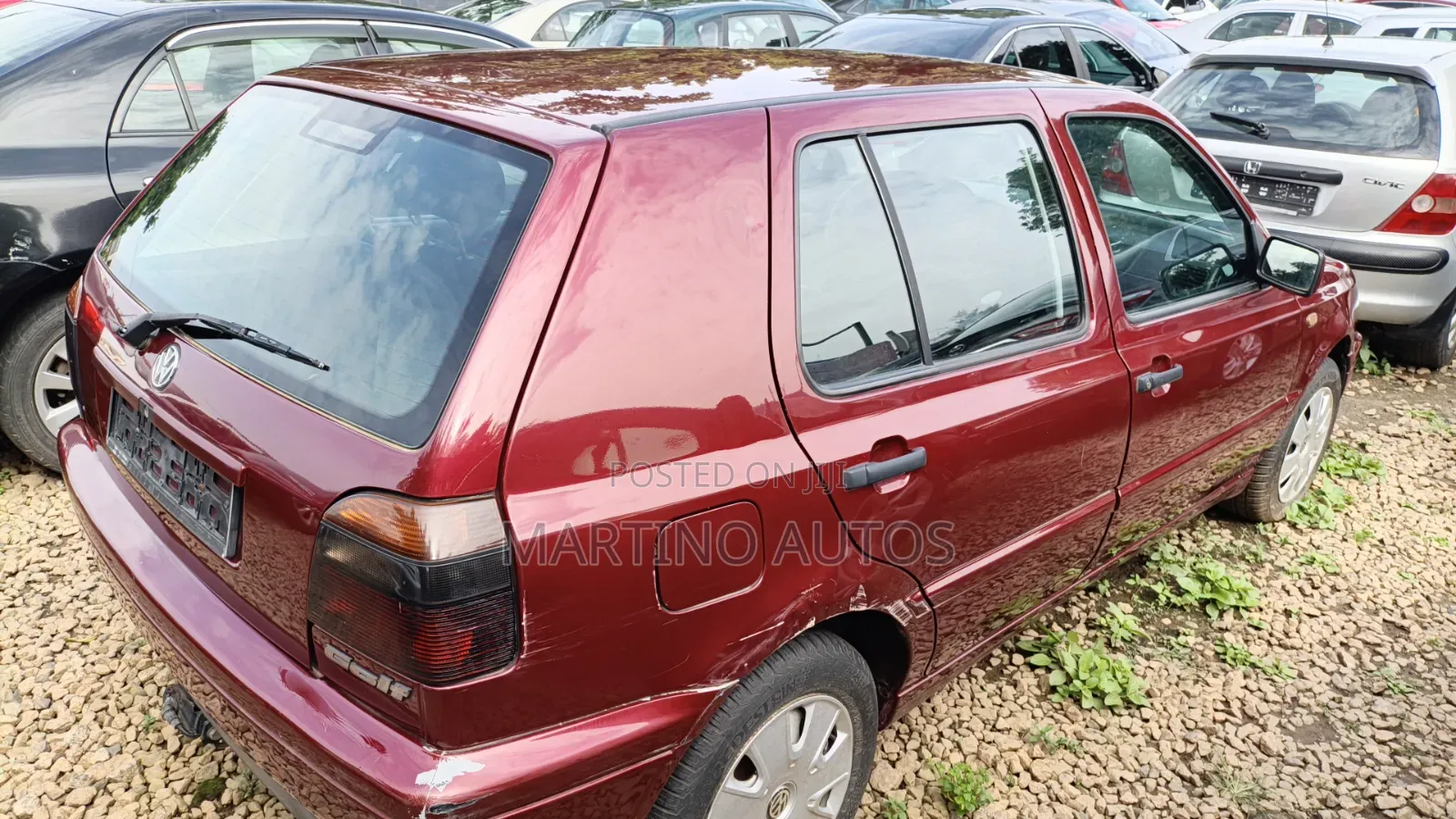 Volkswagen Golf 2003 Red