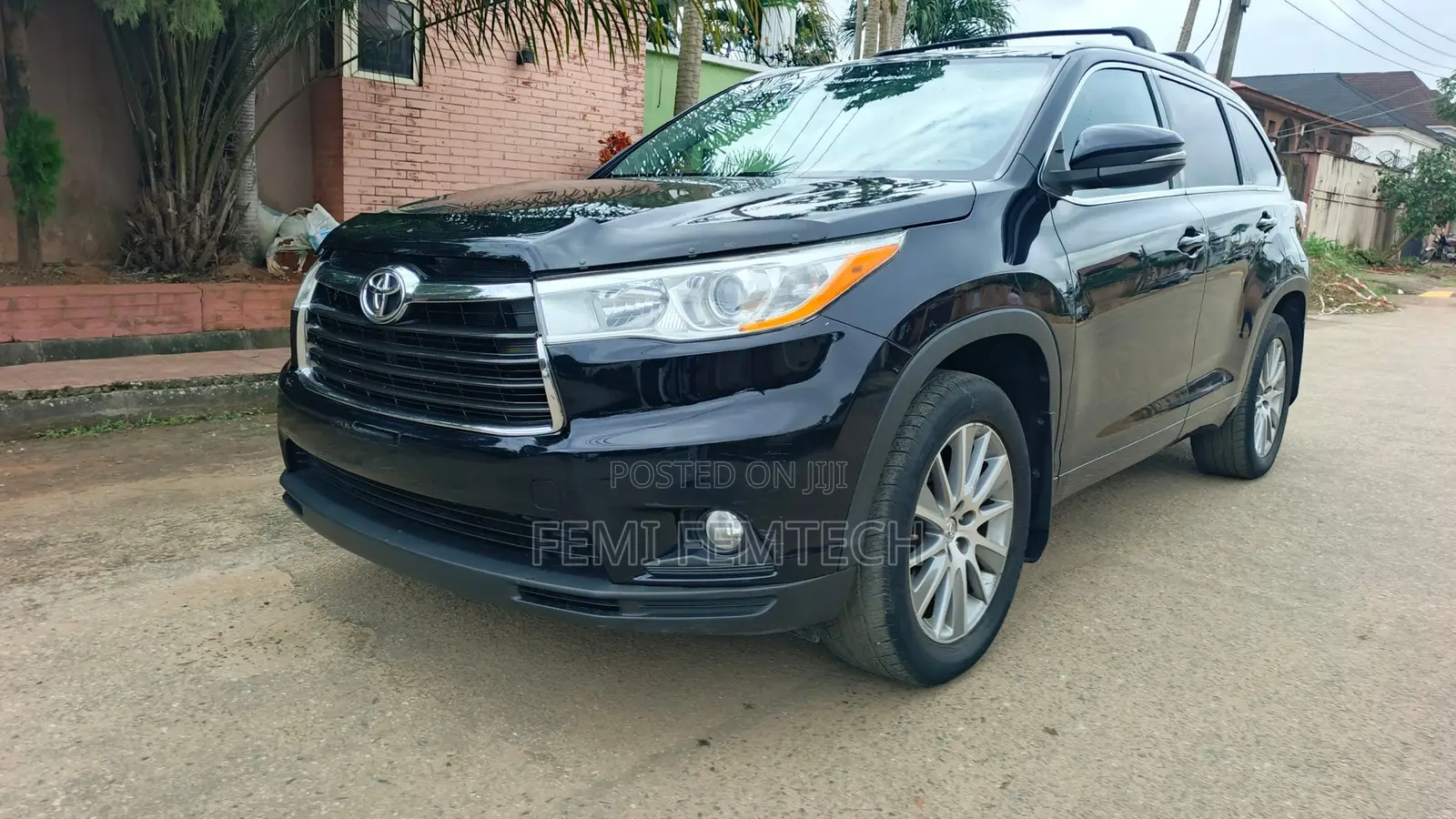 Toyota Highlander XLE 4dr SUV (3.5L 6cyl 6A) 2015 Black
