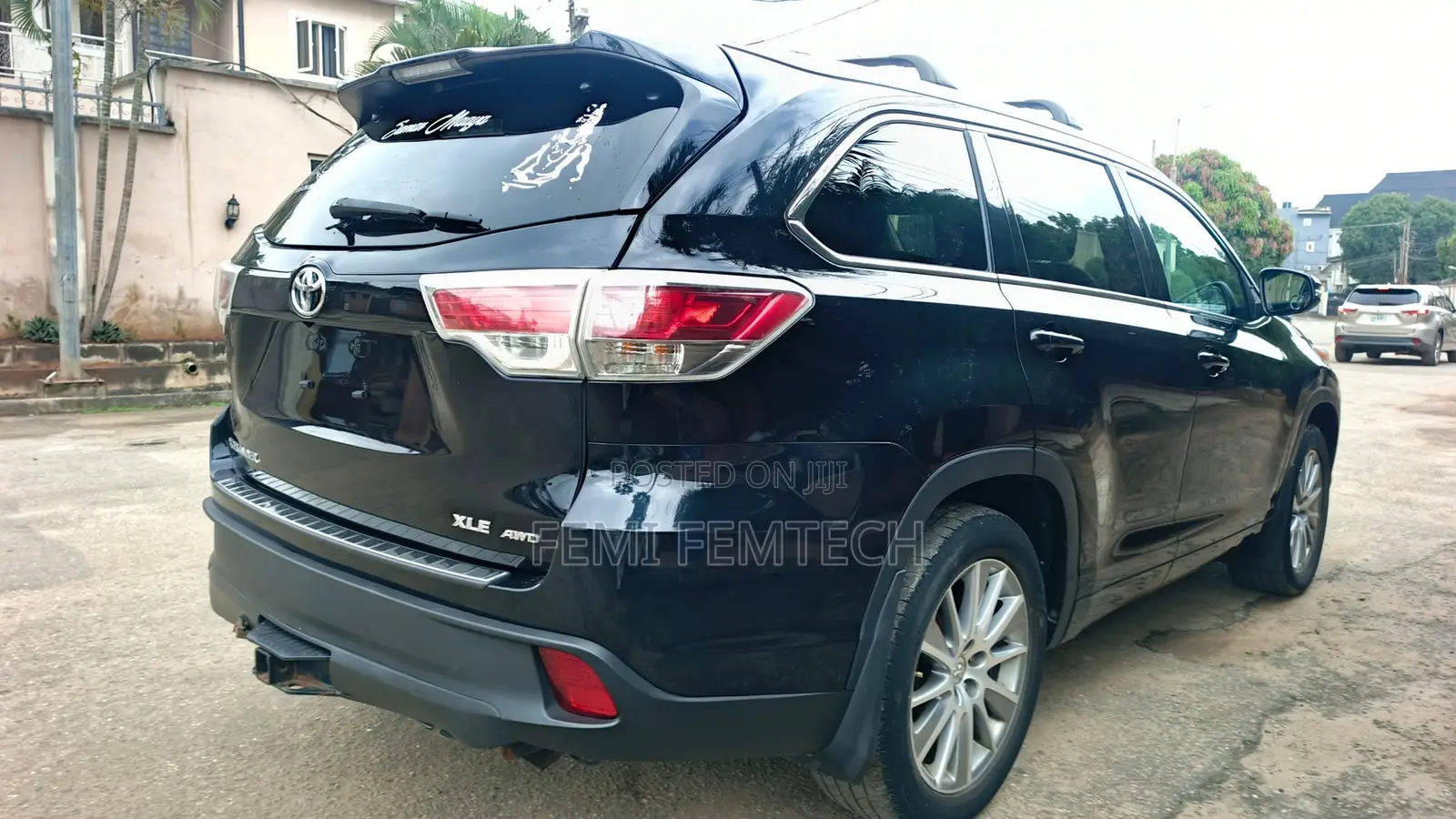 Toyota Highlander XLE 4dr SUV (3.5L 6cyl 6A) 2015 Black
