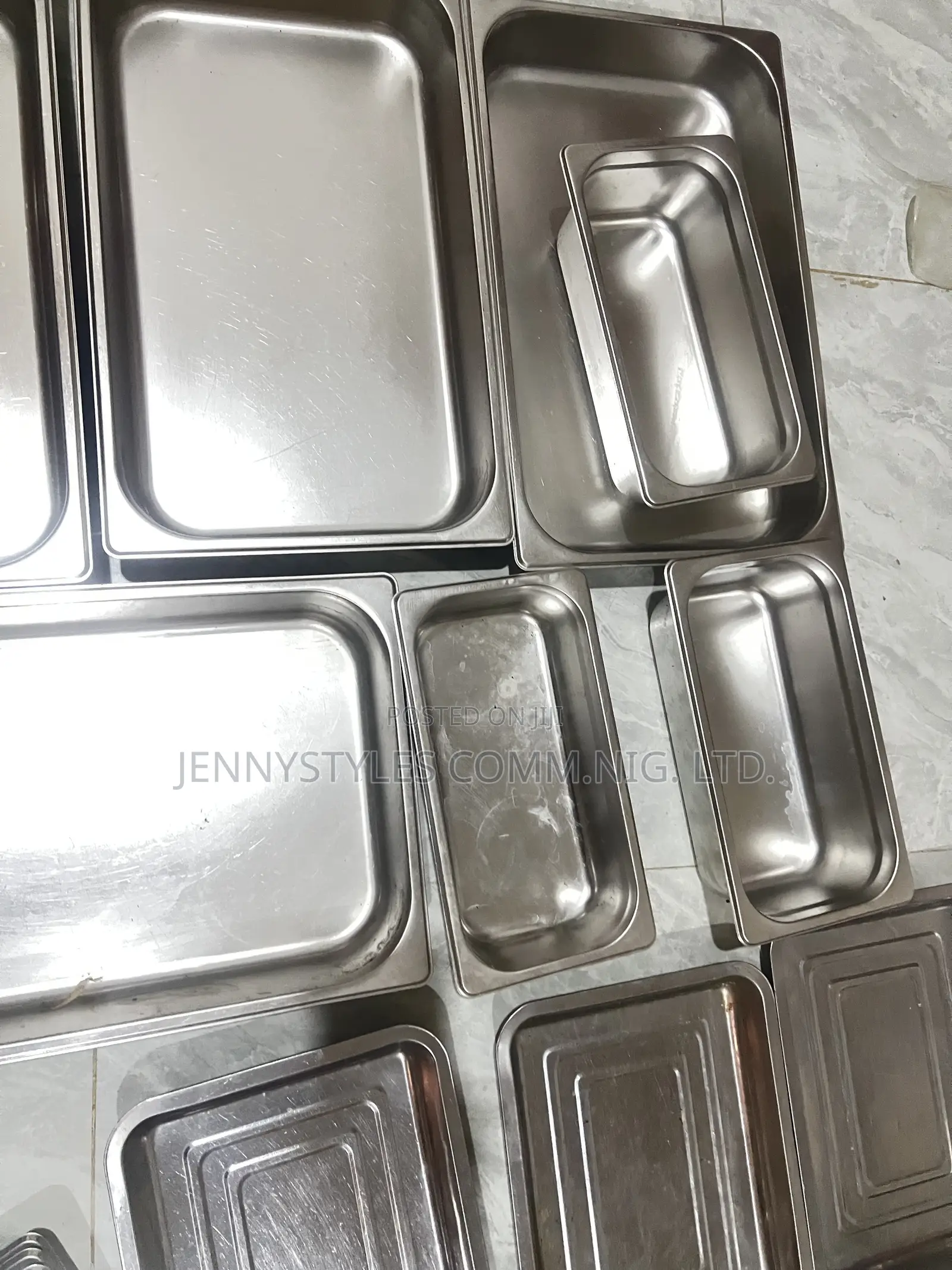 Stainless Steel Gastronorm (GN) Food Pans + Covers