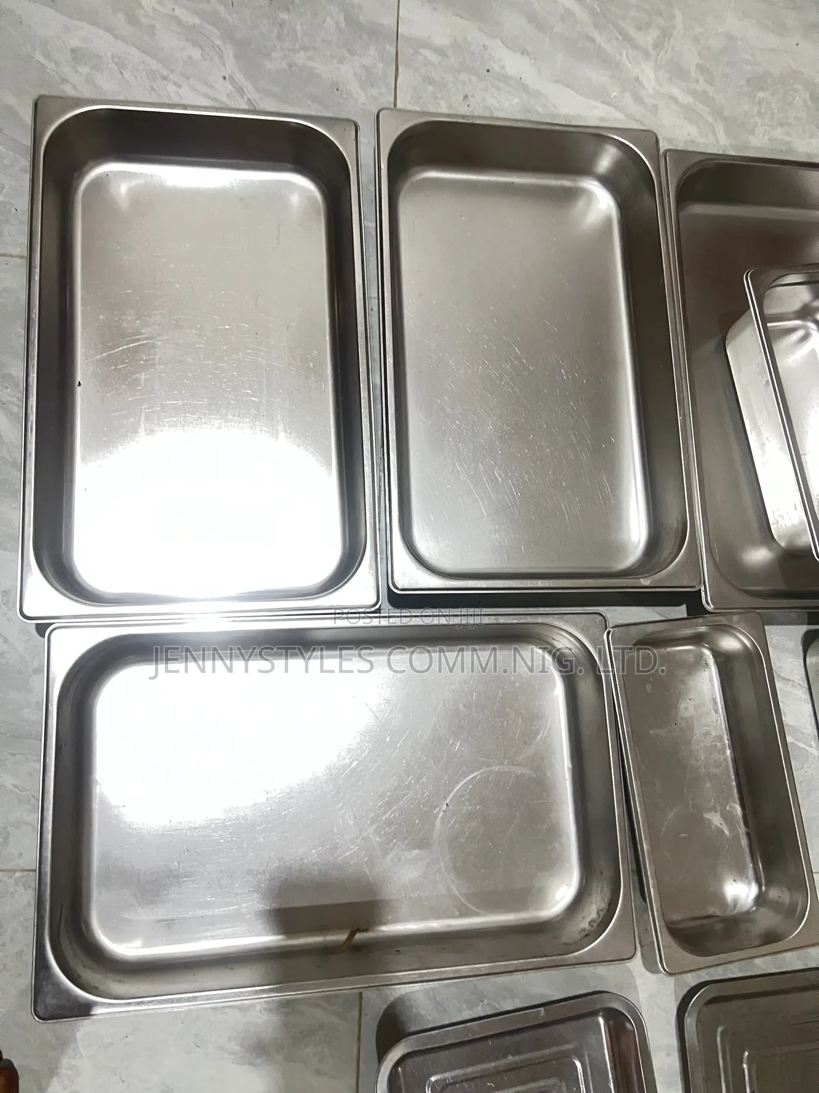 Stainless Steel Gastronorm (GN) Food Pans + Covers