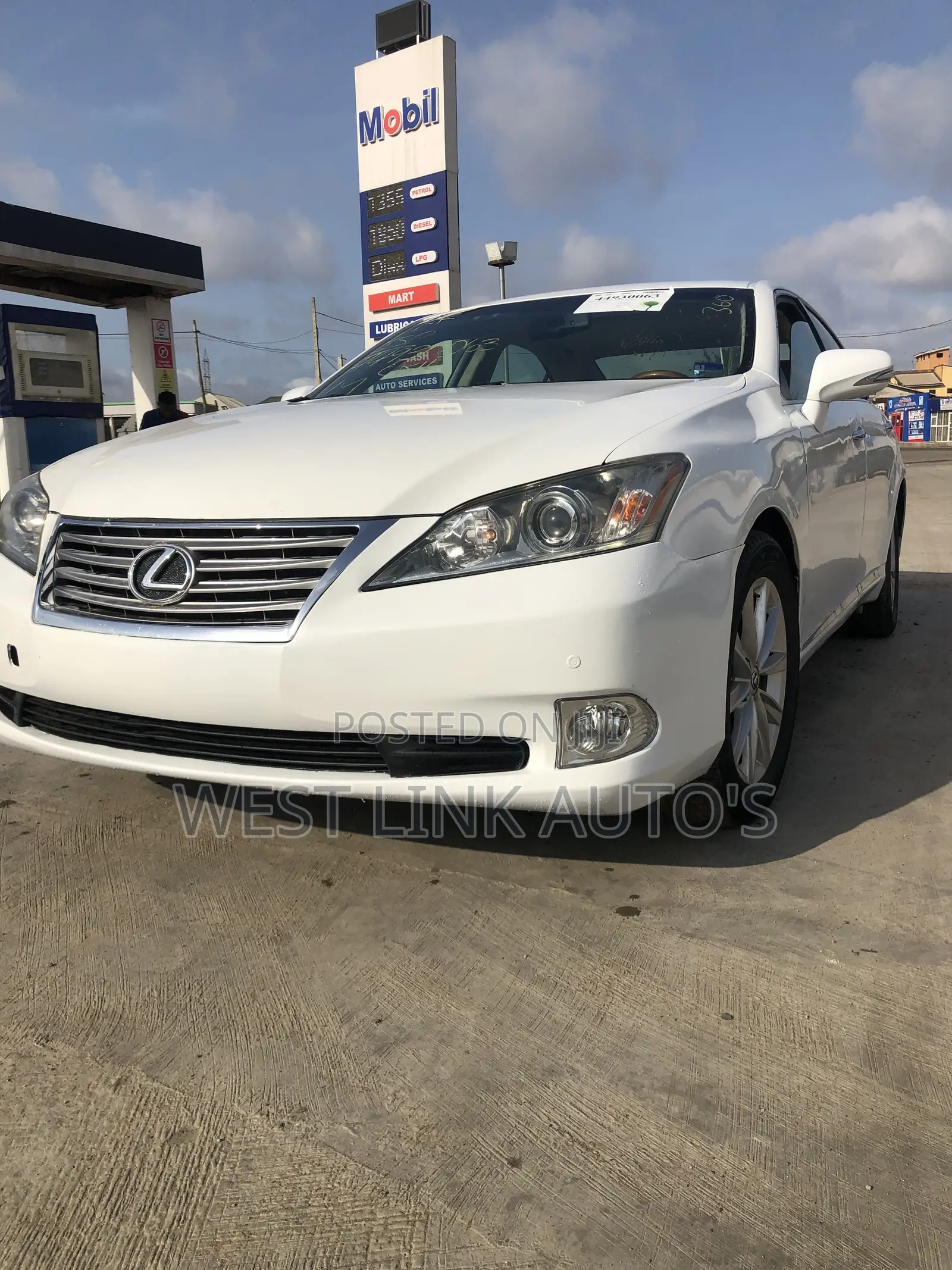 Lexus ES 350 2012 White