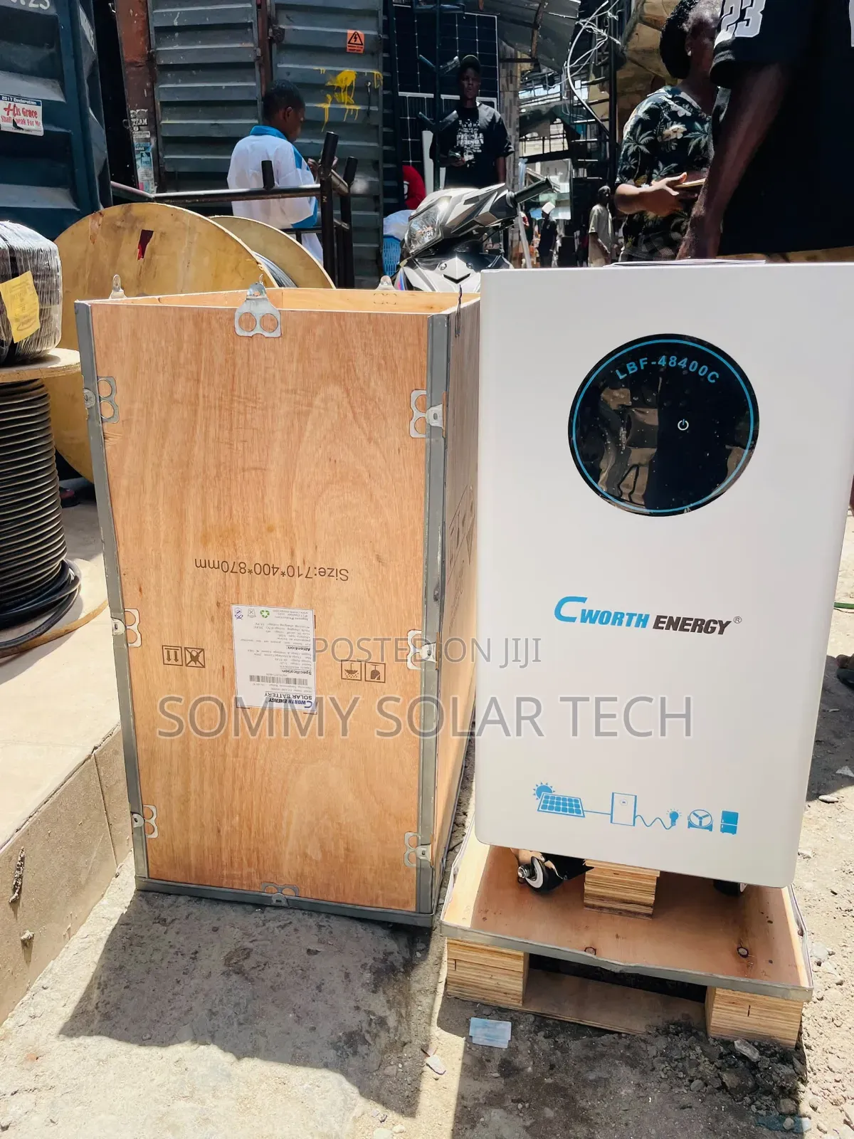 20kwh 51.2v Cworth Energy Lithium Ion Battery