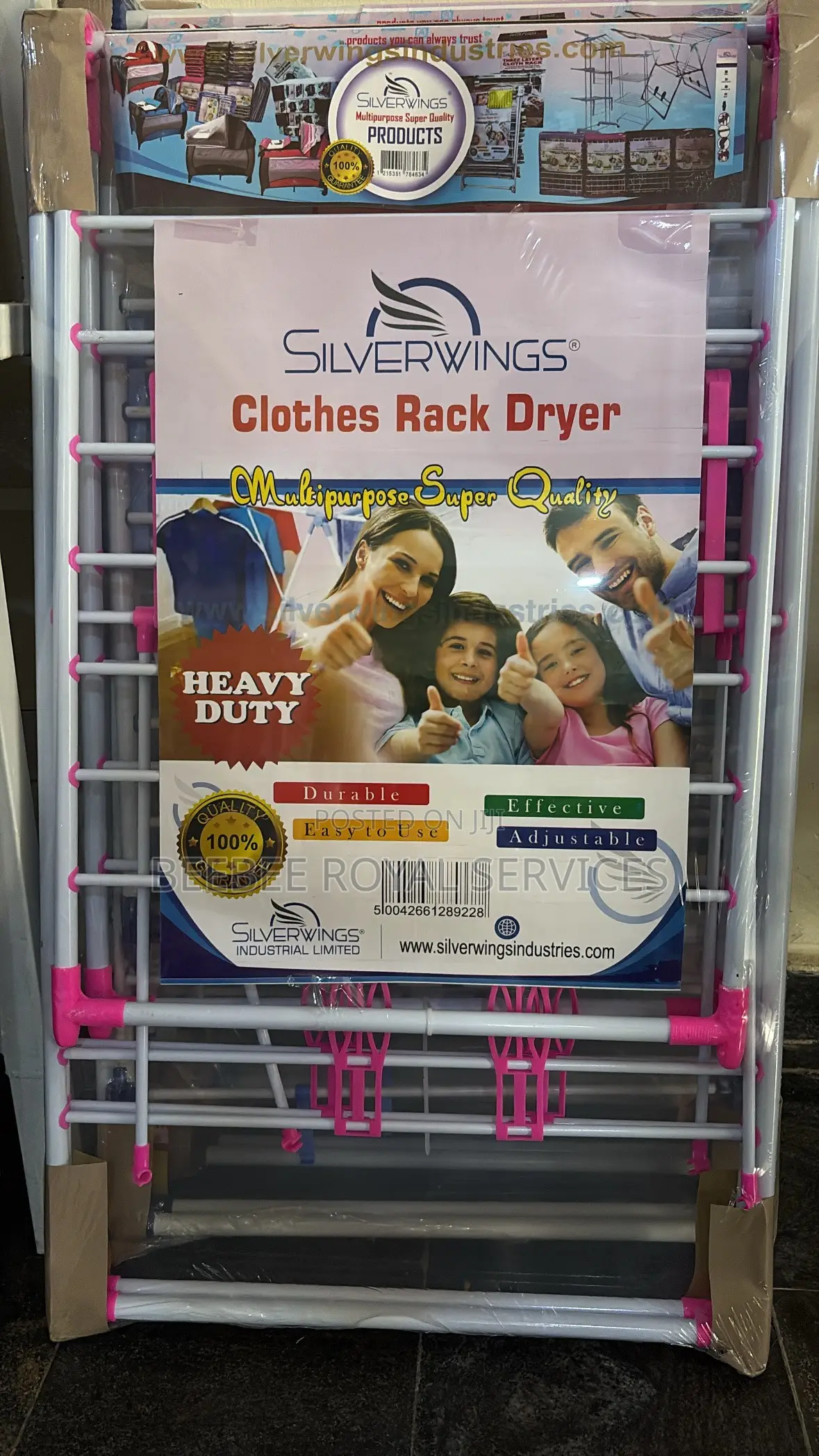 Silver Wings Cloth Rack
