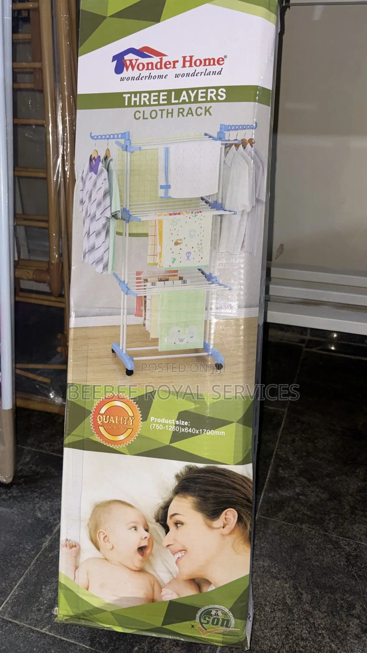 Wonder Homes Clothing Rack