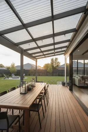 Roof Covering for Outdoor Relaxation Areas