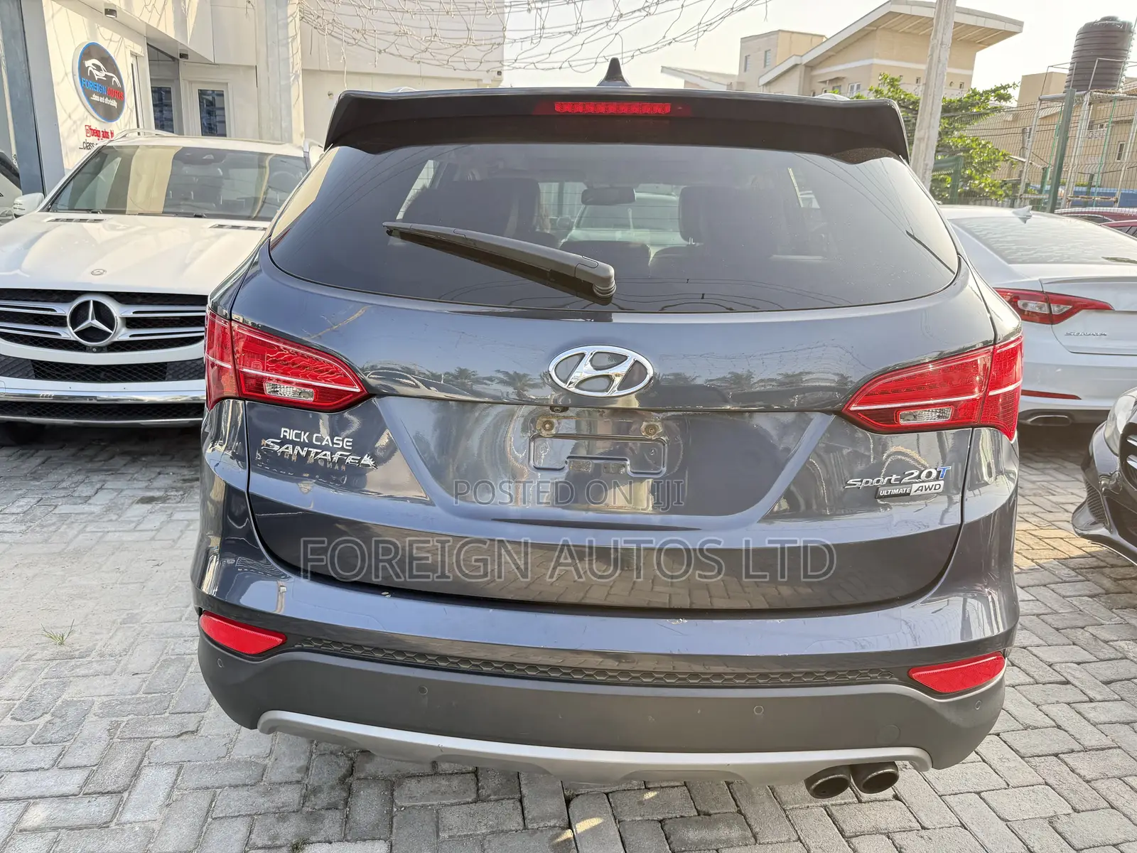 Hyundai Santa Fe 2016 Blue