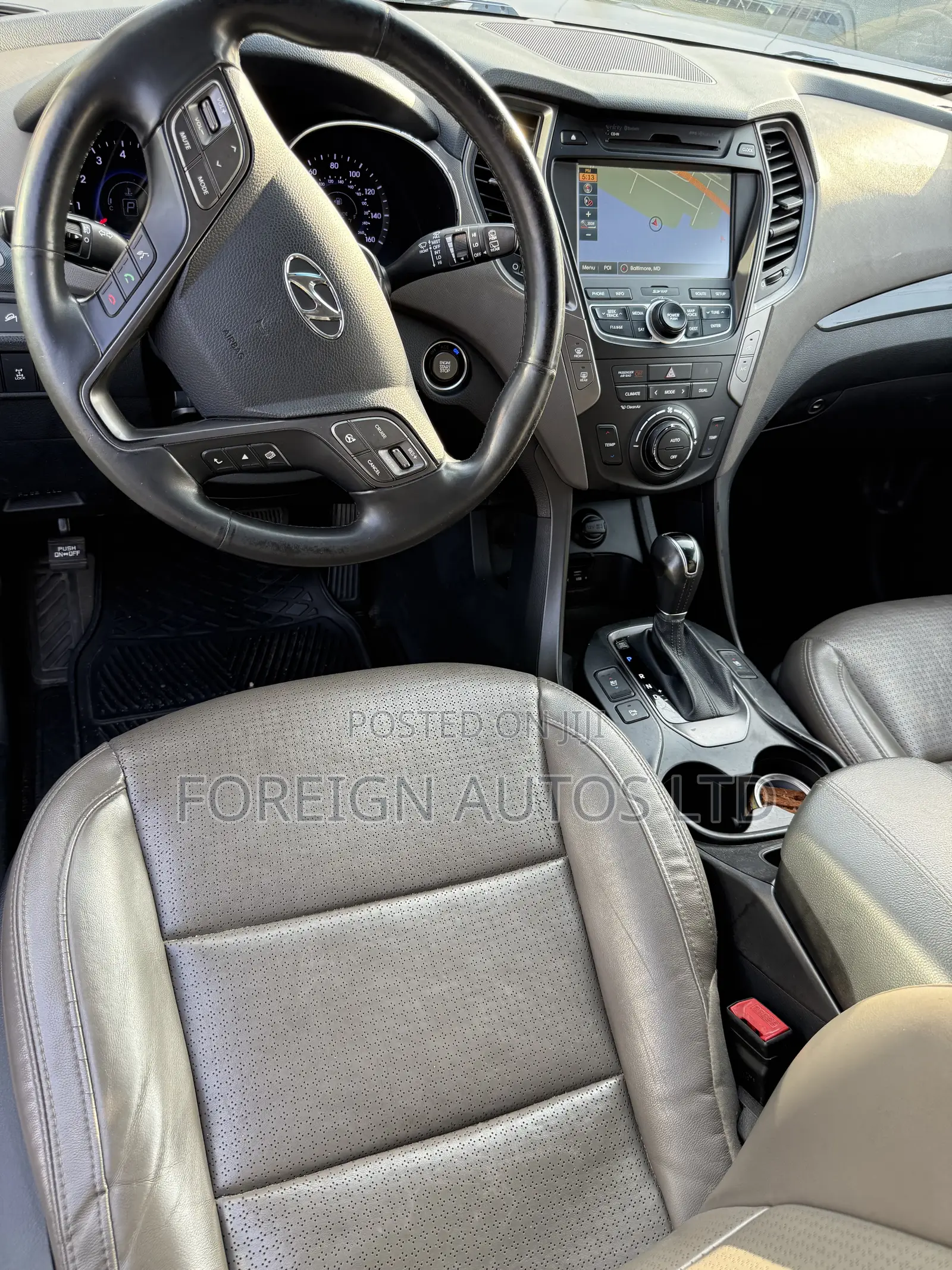 Hyundai Santa Fe 2016 Blue