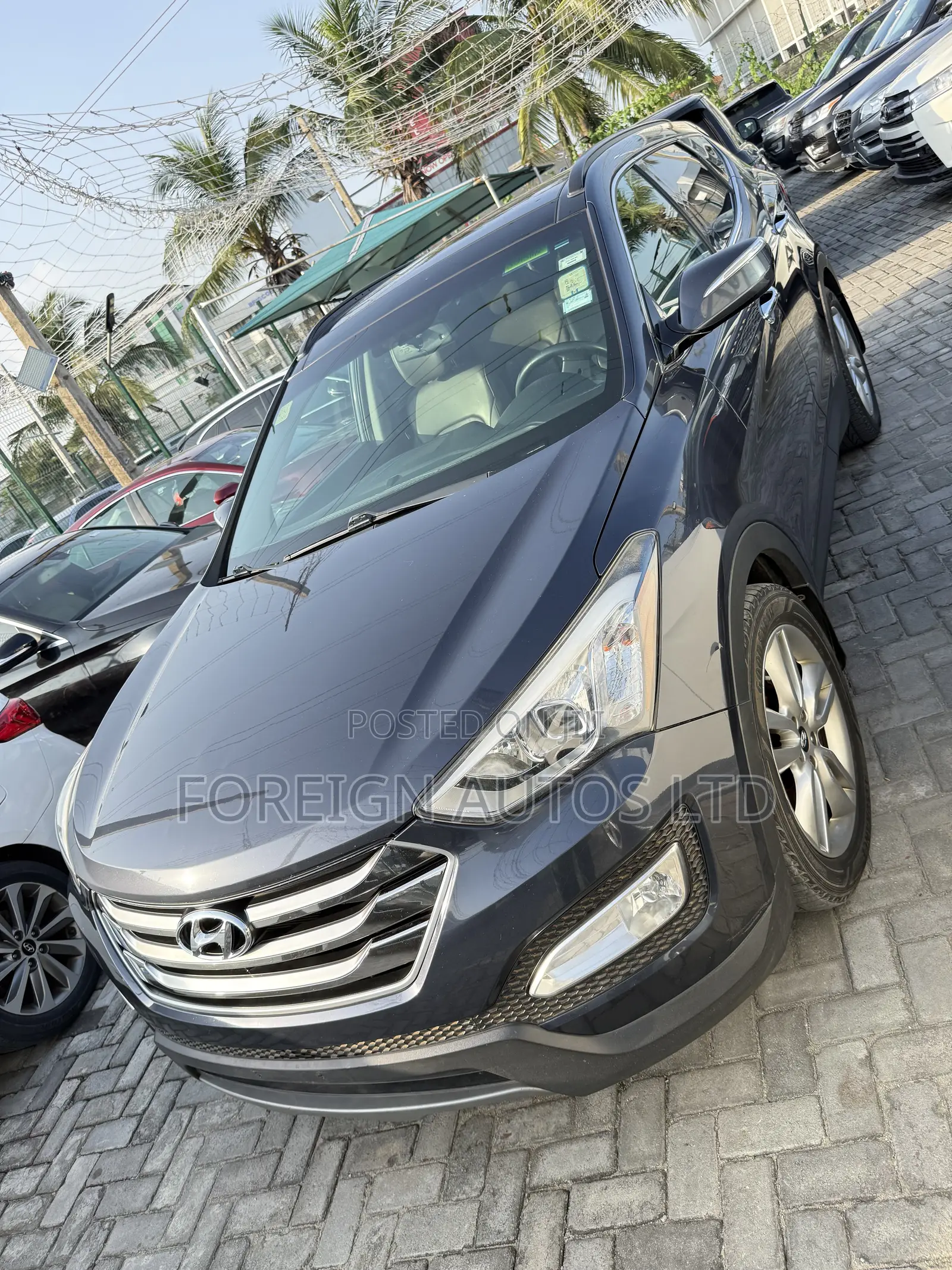 Hyundai Santa Fe 2016 Blue