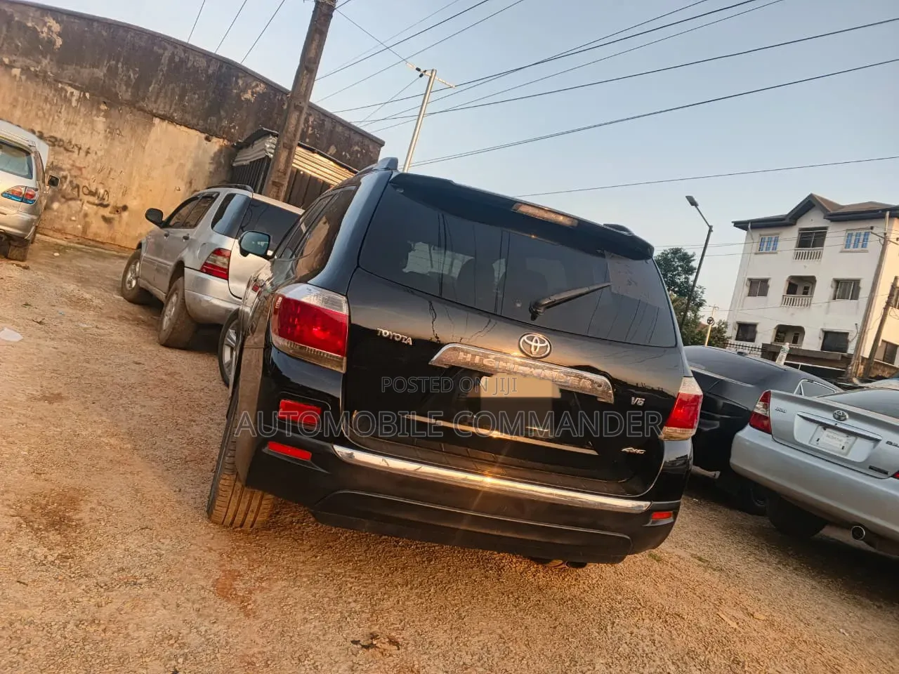 Toyota Highlander 4x4 2008 Black