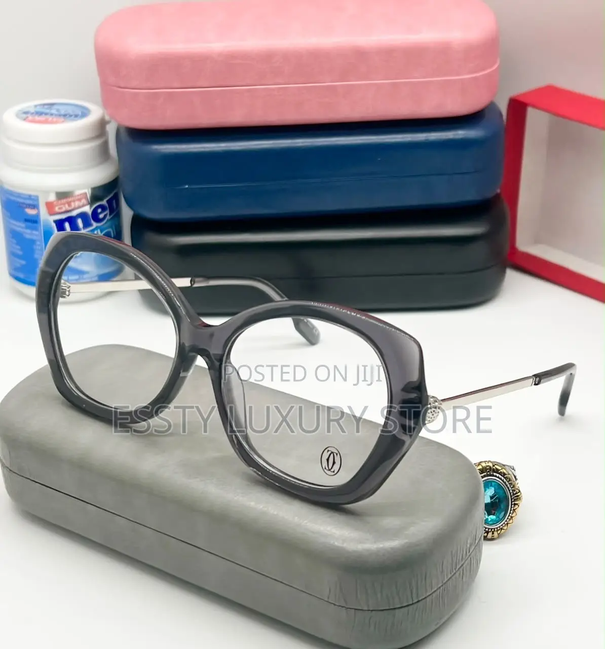 High Quality Luxury Cartier Female Frame Glasses