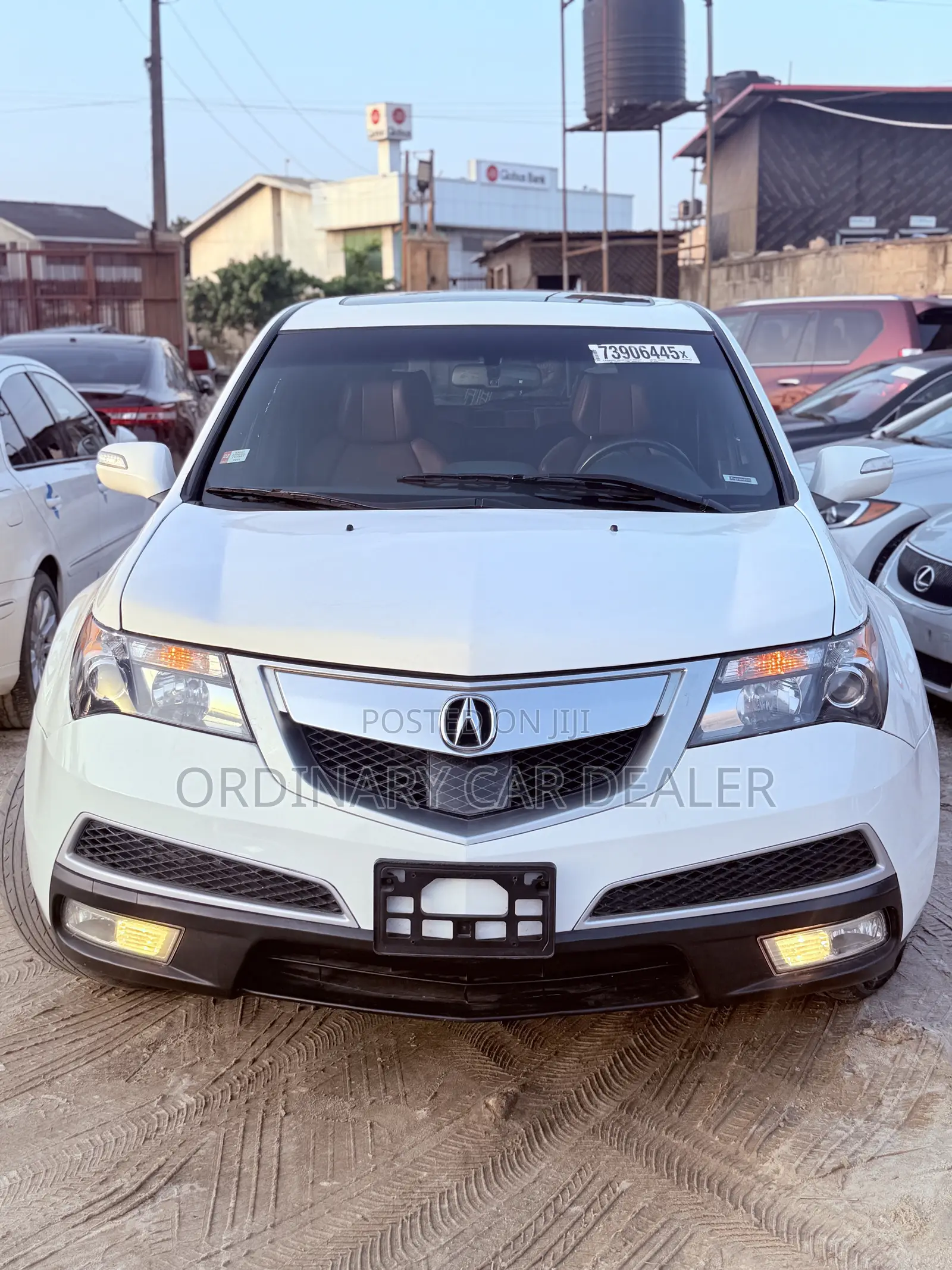 Acura MDX Advance Package SUV AWD (3.7L 6cyl 6A) 2012 White