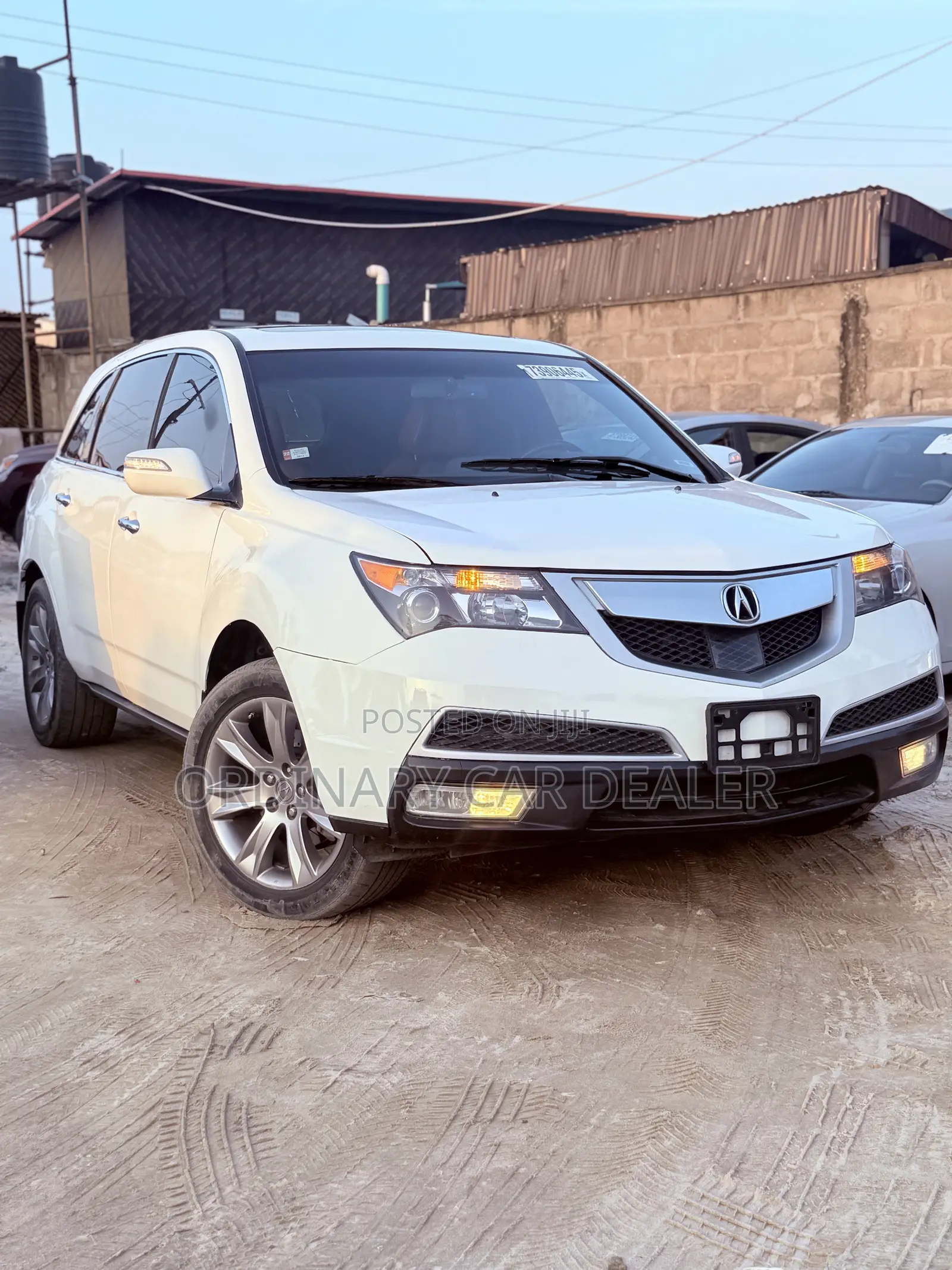 Acura MDX Advance Package SUV AWD (3.7L 6cyl 6A) 2012 White