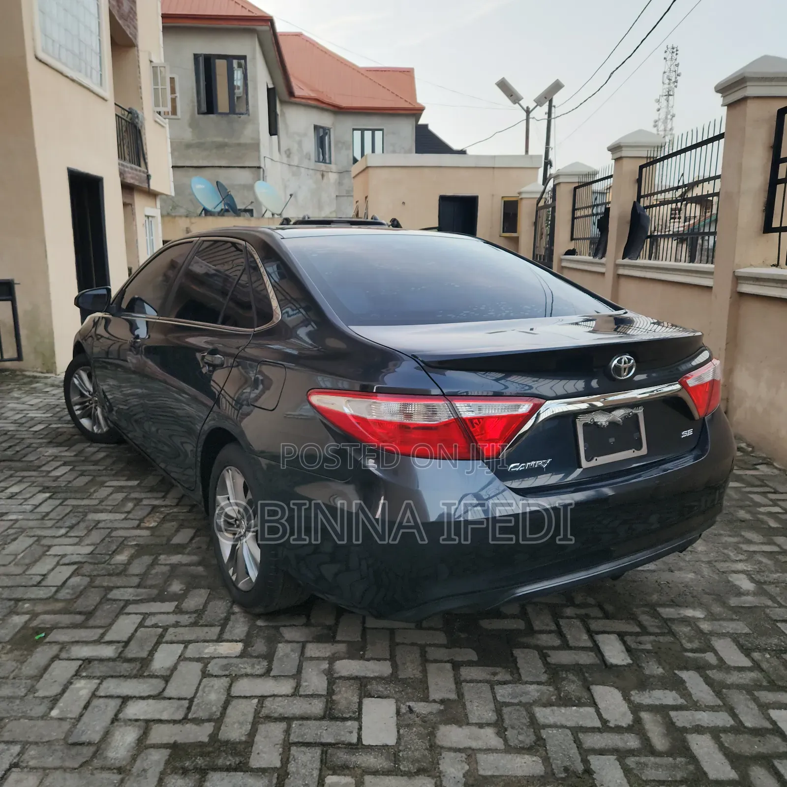 Toyota Camry SE 4dr Sedan (2.5L 4cyl 6A) 2015 Black