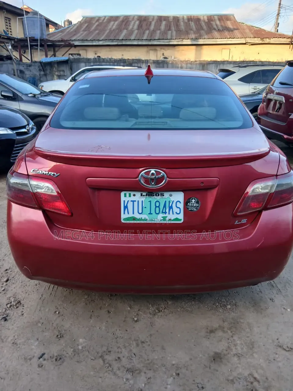 Toyota Camry LE 4dr Sedan (2.4L 4cyl 5A) 2008 Red