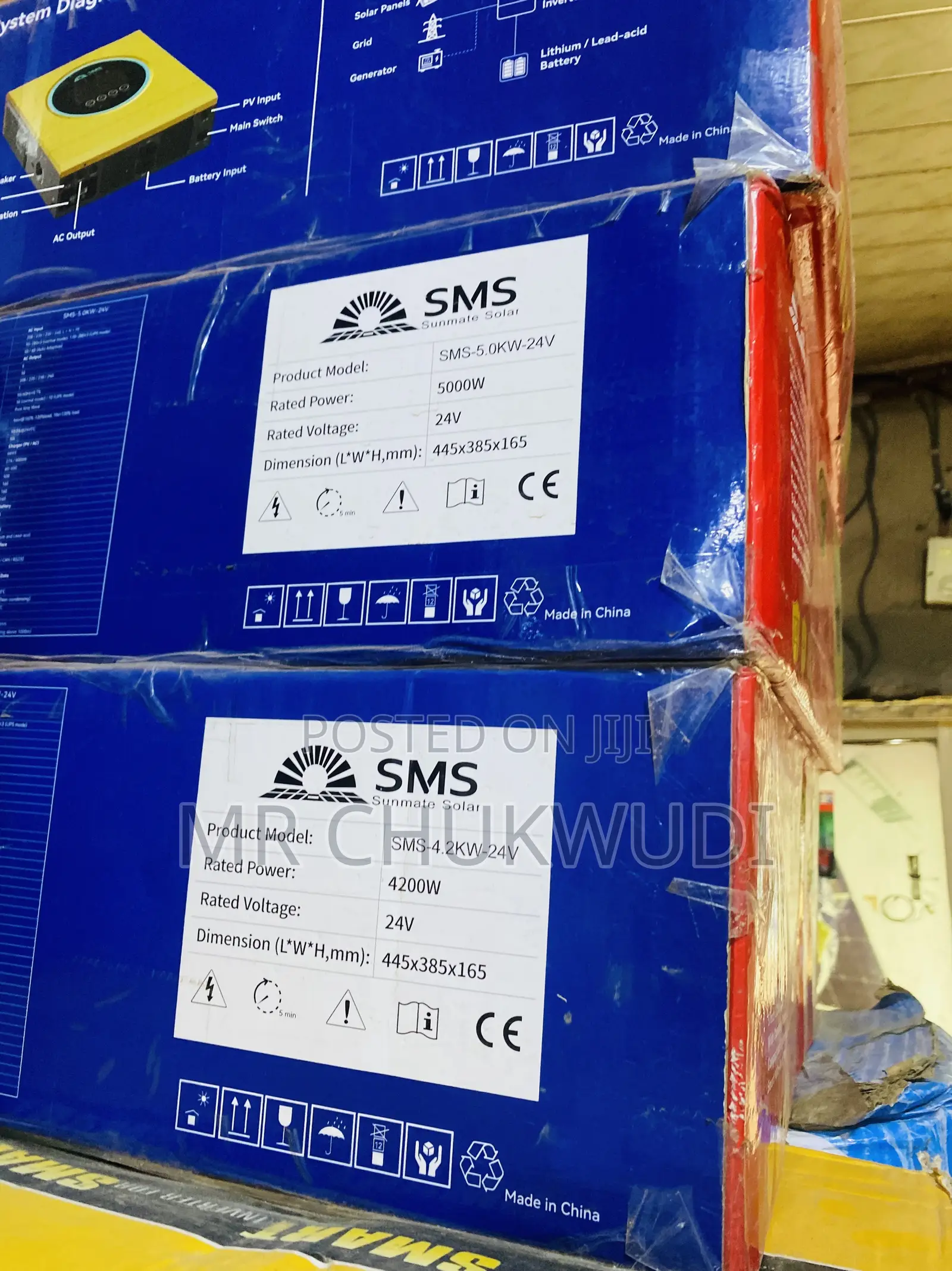 4.2kva 24v SMS Hybrid Solar Inverters Is Available