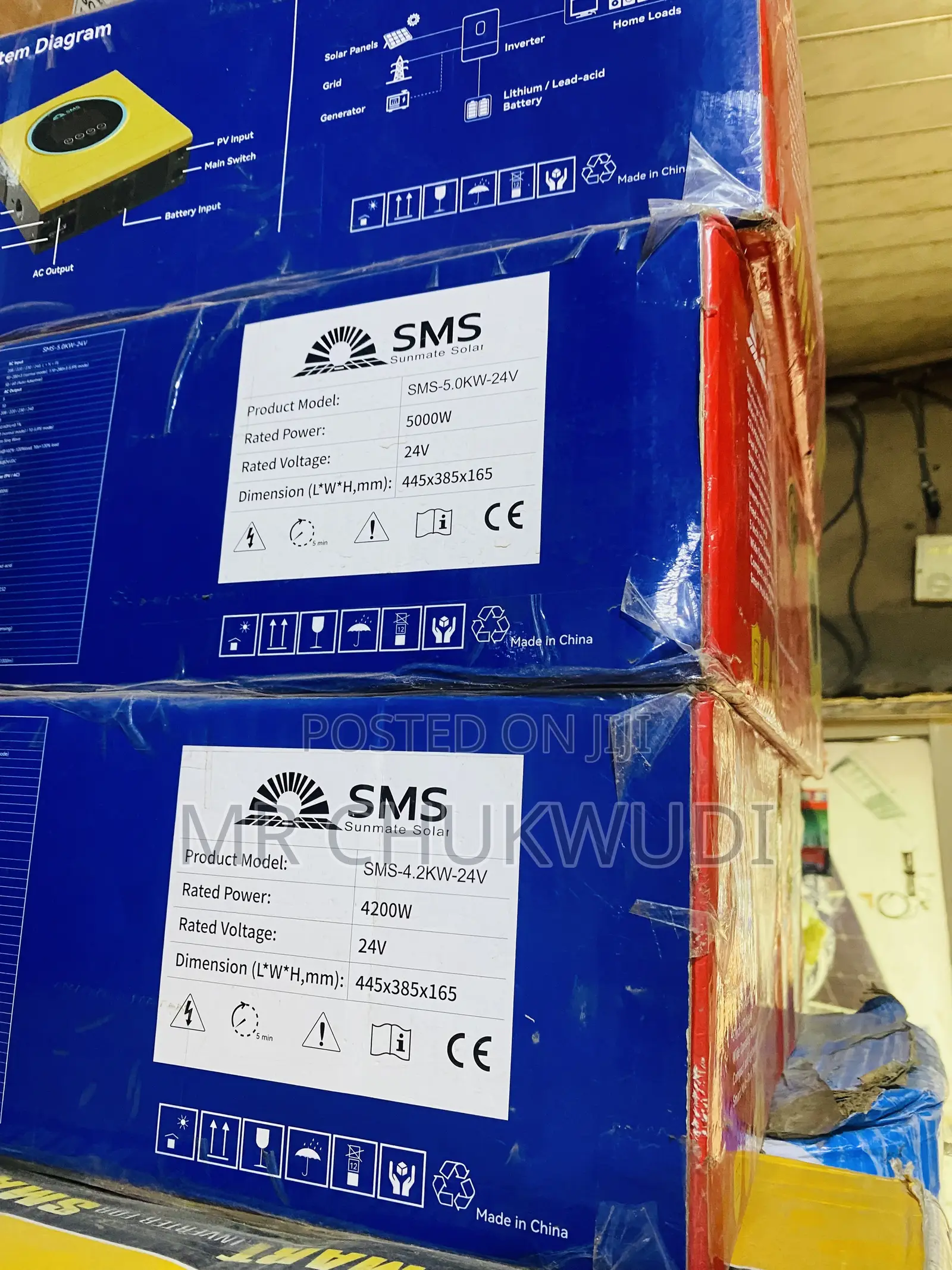 4.2kva 24v SMS Hybrid Solar Inverters Is Available