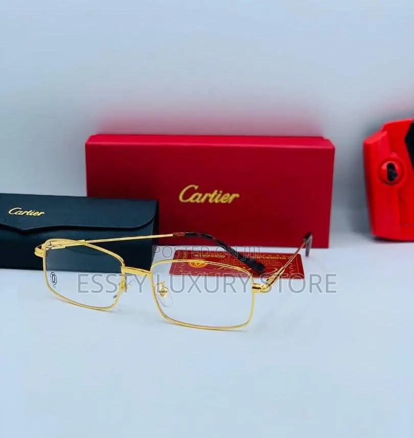 High Quality Luxury Cartier Men Glasses