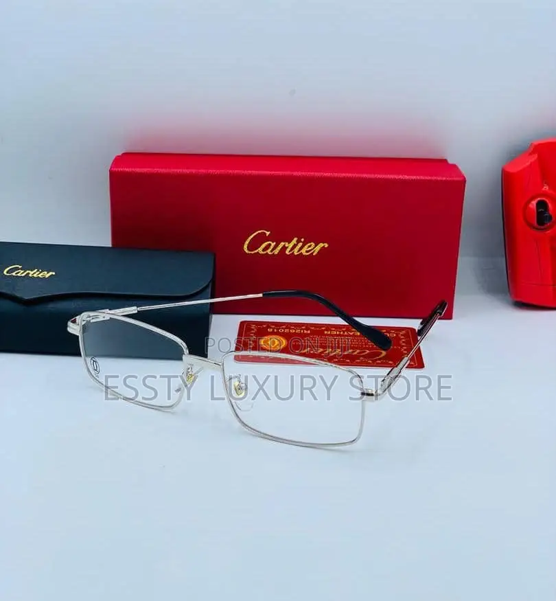 High Quality Luxury Cartier Men Glasses