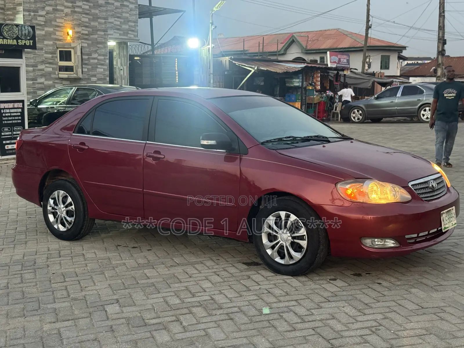 Toyota Corolla 1.4 D-4D Automatic 2007 Red
