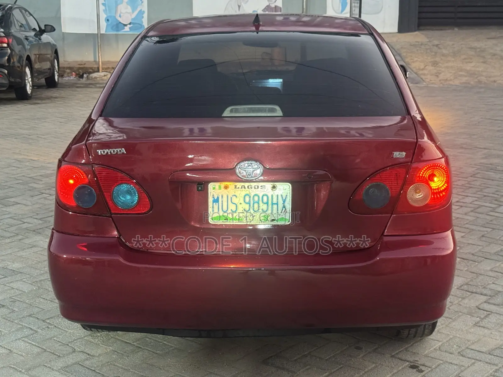 Toyota Corolla 1.4 D-4D Automatic 2007 Red