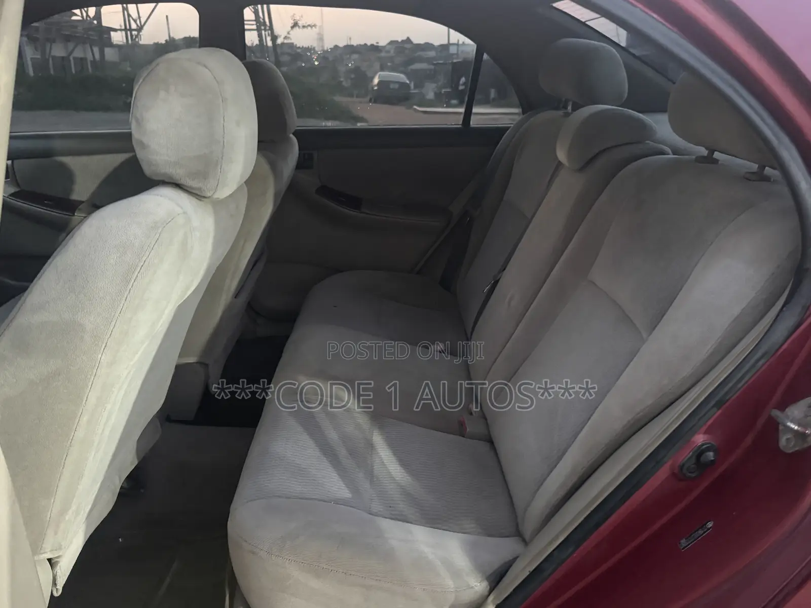 Toyota Corolla 1.4 D-4D Automatic 2007 Red