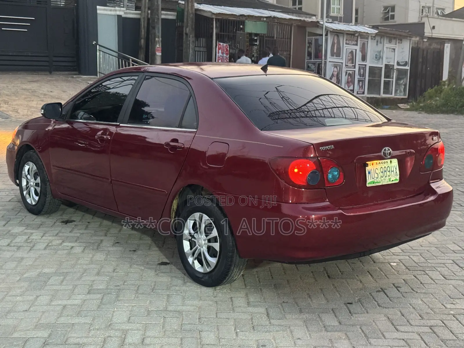 Toyota Corolla 1.4 D-4D Automatic 2007 Red