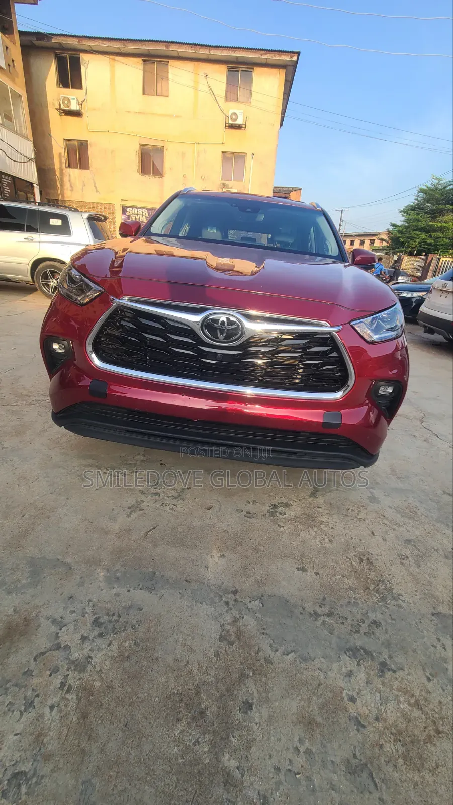 Toyota Highlander Limited 2022 Burgundy