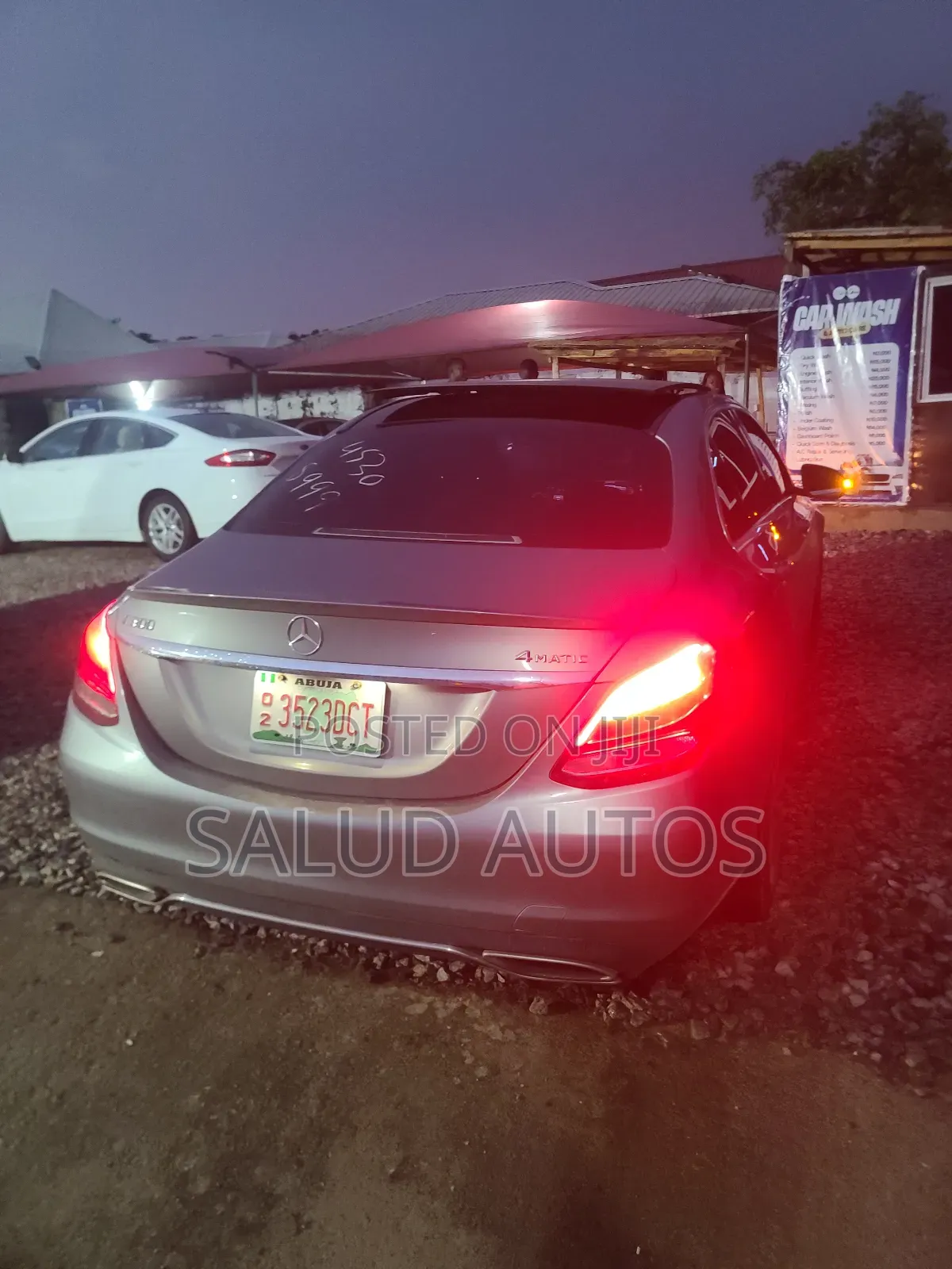 Mercedes-Benz C300 Luxury 4Matic Sedan AWD (2.0L 4cyl 7A) 2016 Gray