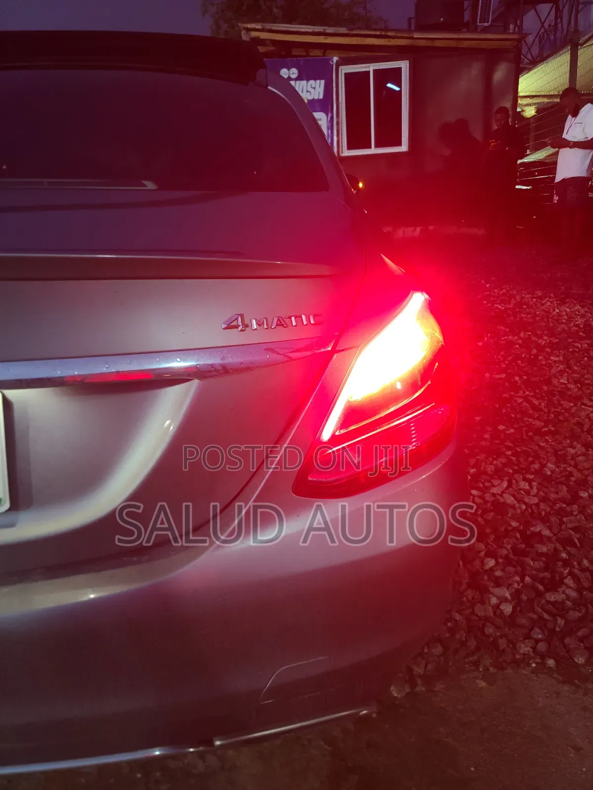 Mercedes-Benz C300 Luxury 4Matic Sedan AWD (2.0L 4cyl 7A) 2016 Gray