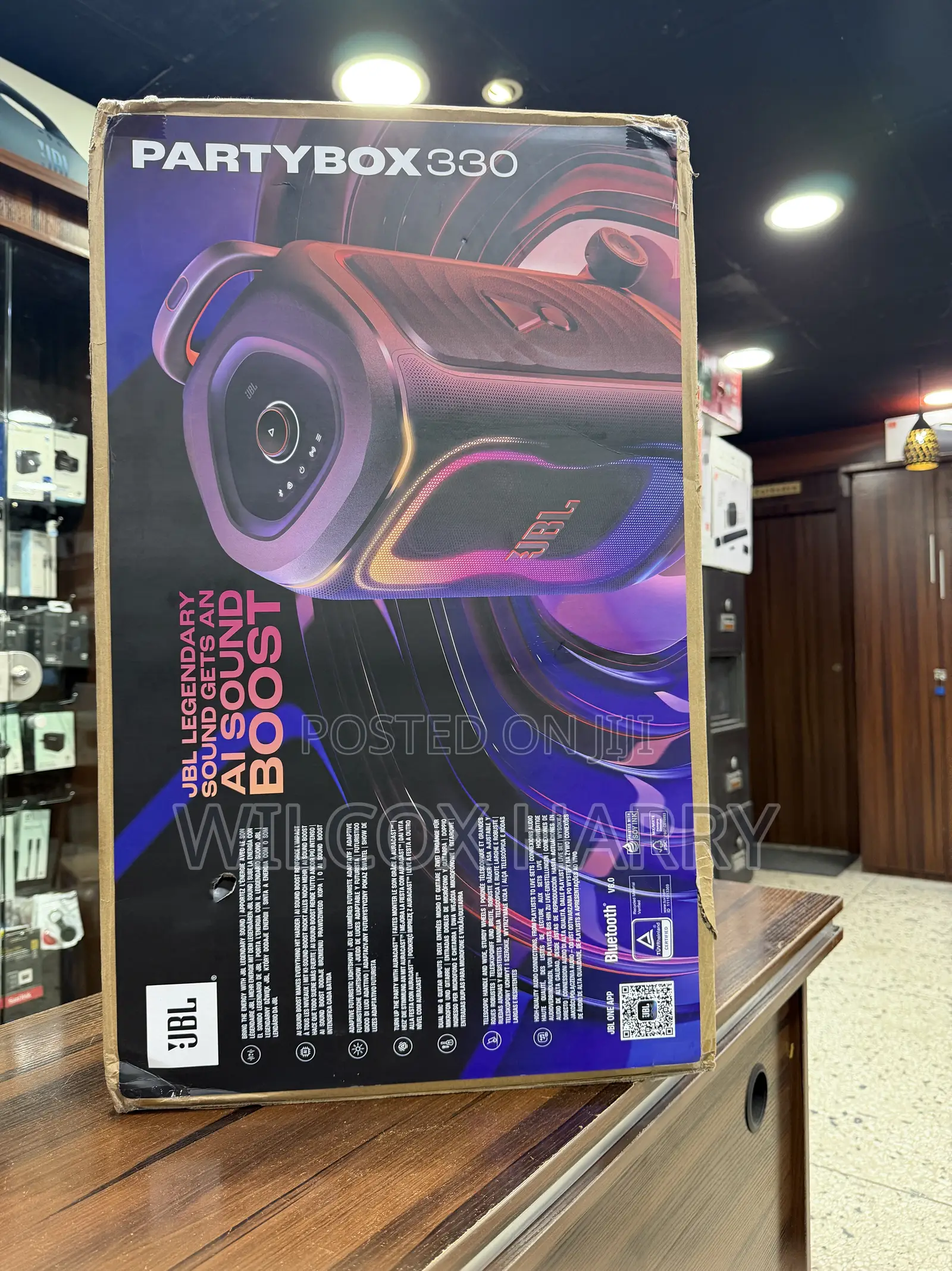 JBL Party Box 330 | Portable Bluetooth Party Speaker