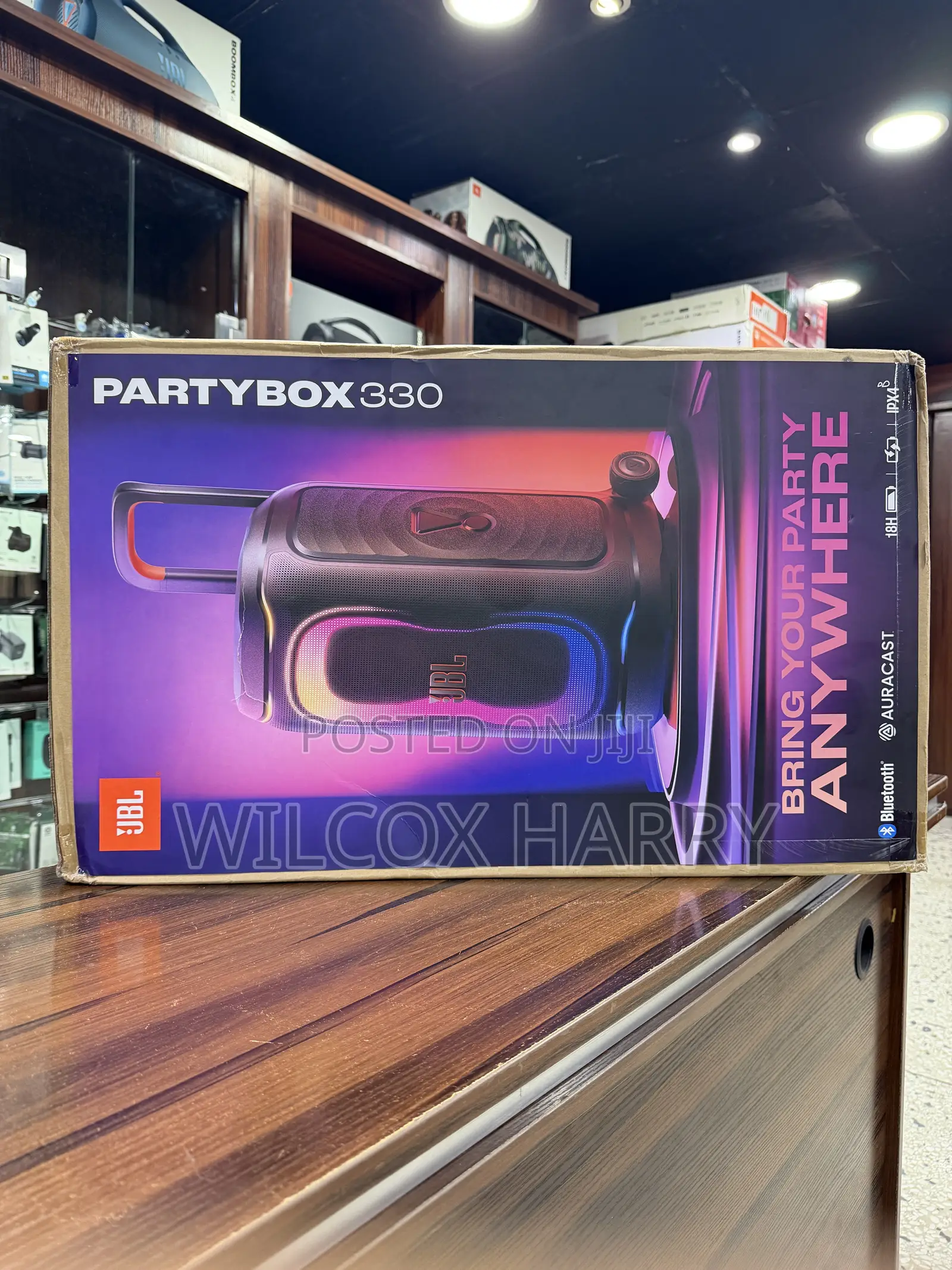 JBL Party Box 330 | Portable Bluetooth Party Speaker