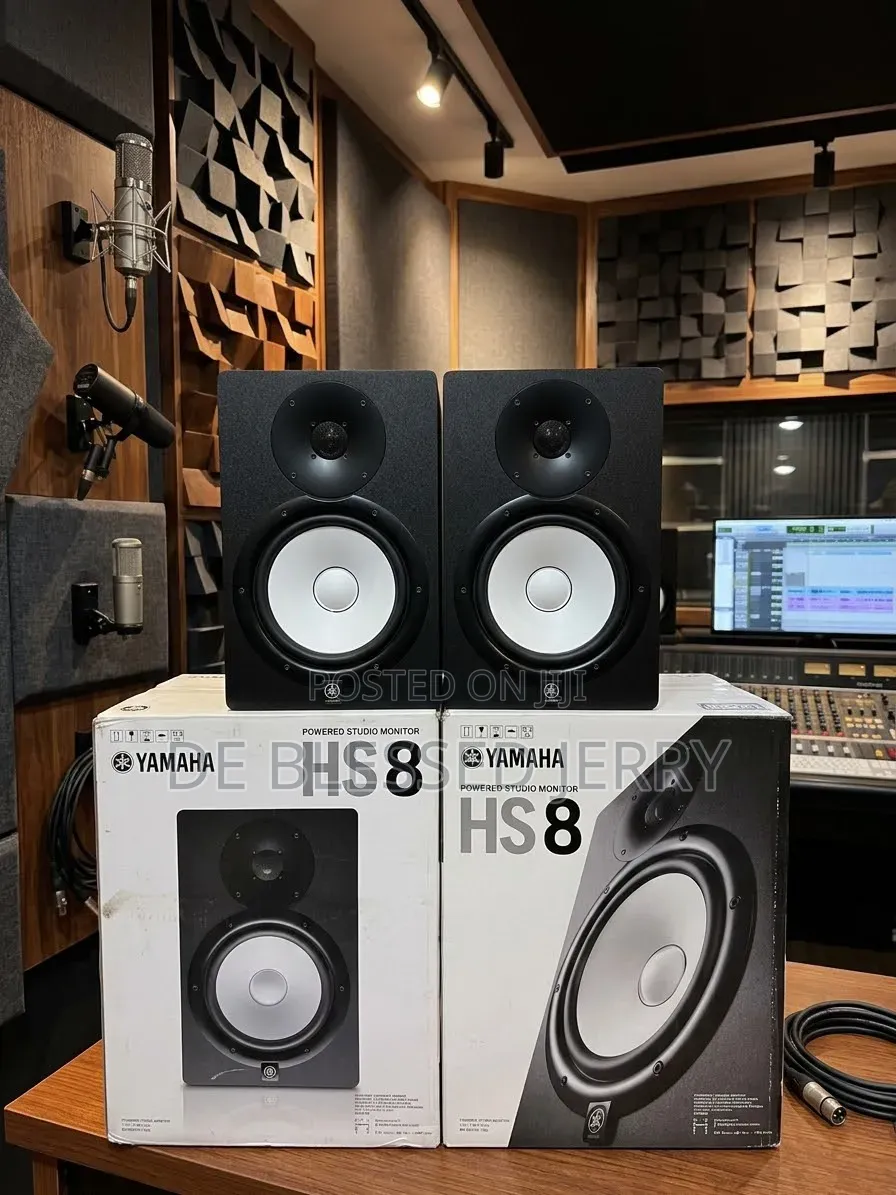 Yamaha HS8 Studio Monitor Speakers