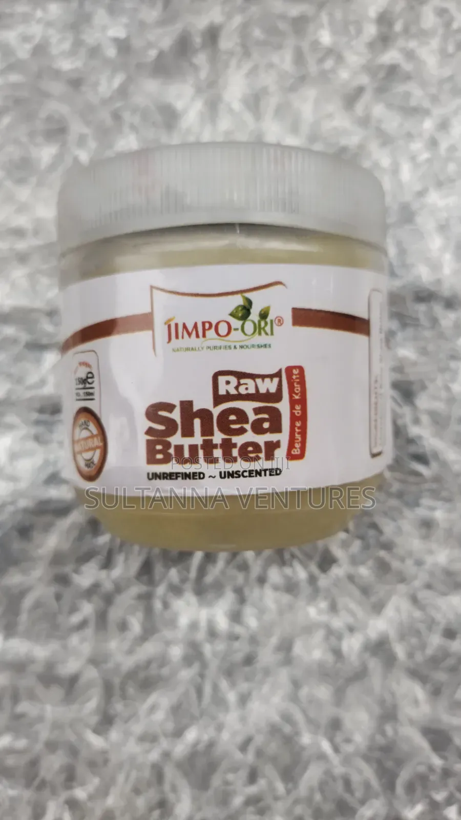 Jimpo-Ori Unscented Shea Butter (150g)