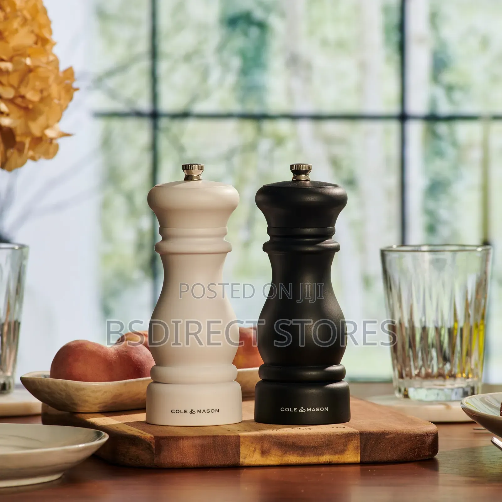 Cole and Mason Southwold Capstan Classic Salt Pepper Mill Gift Set