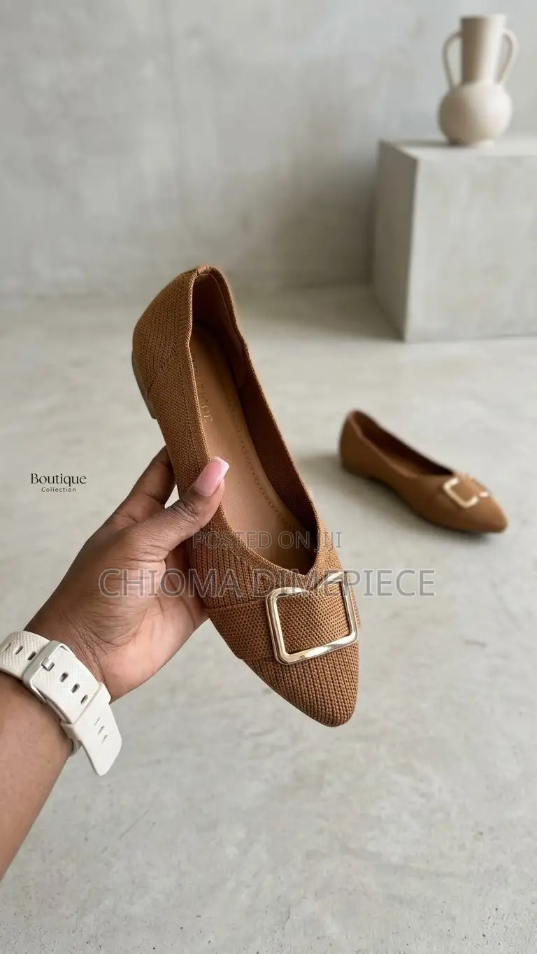 Brown Flat Shoes