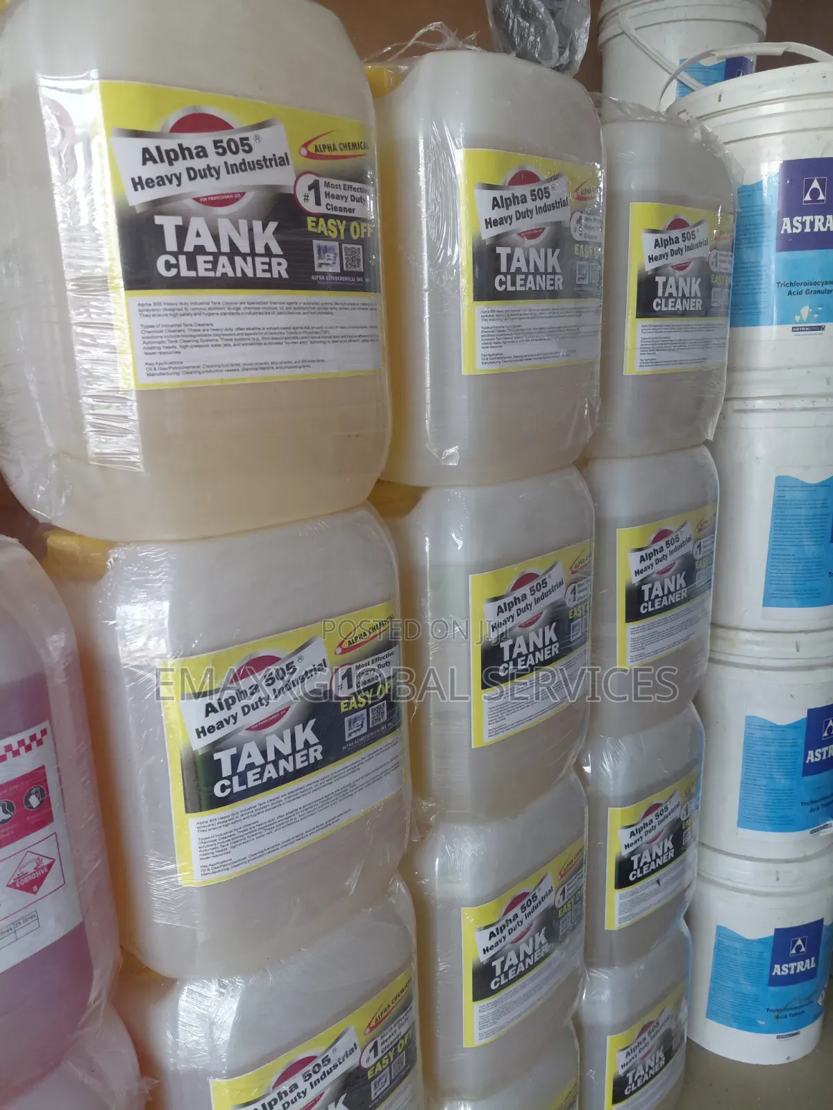 Alpha 505 Tank Disinfectant