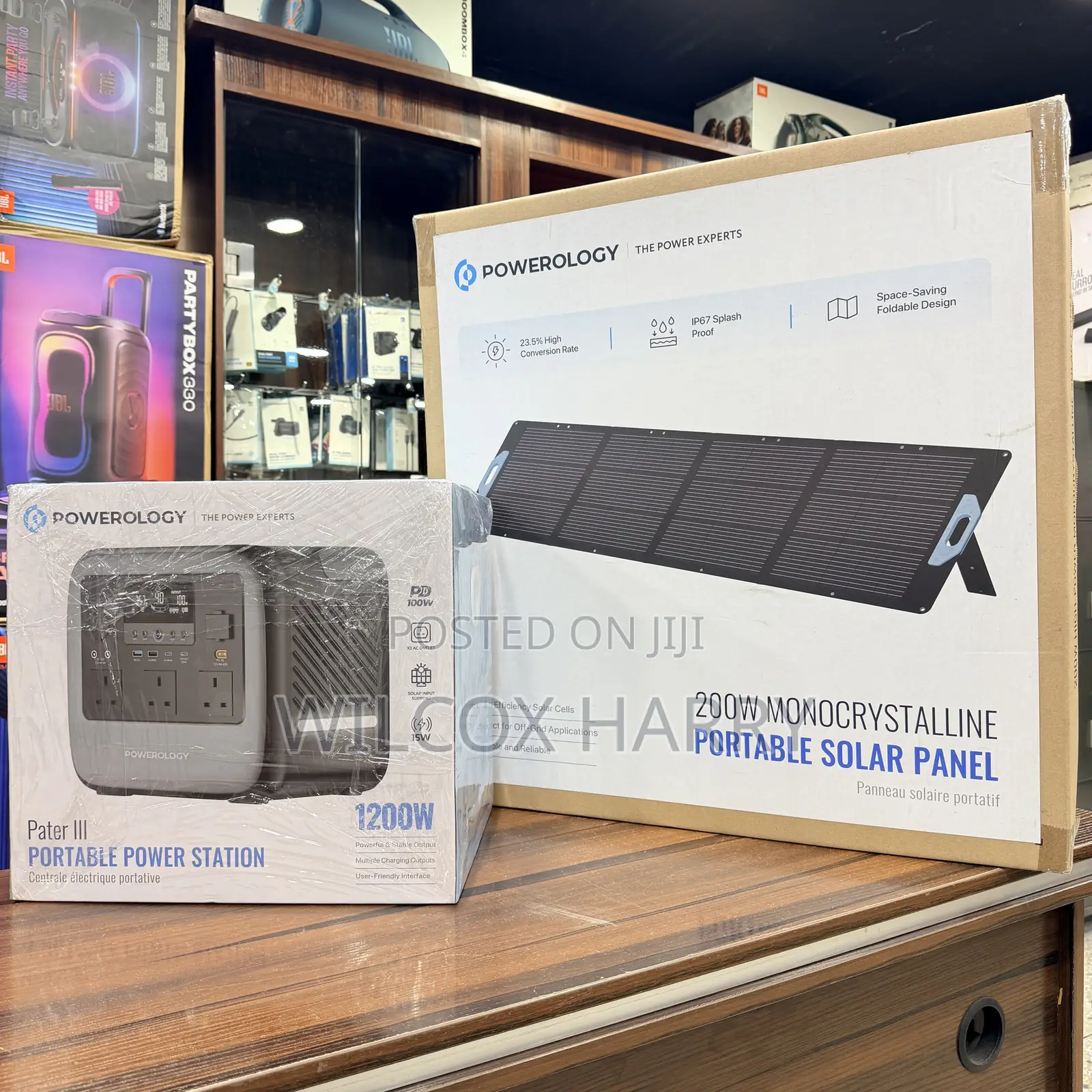 Movable POWER STATION Solar Generator With PANEL