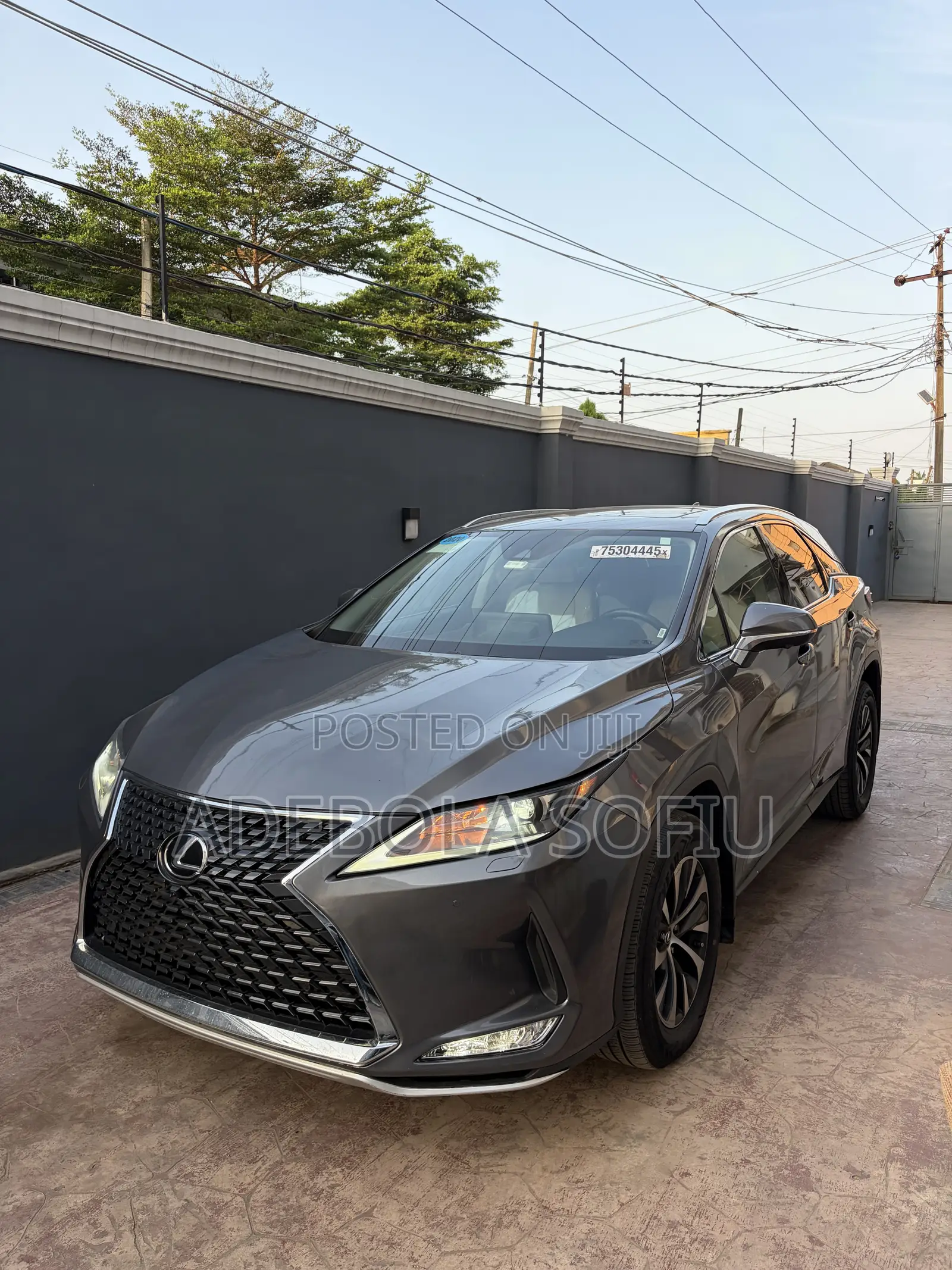 Lexus RX 350 2WD 2020 Gray