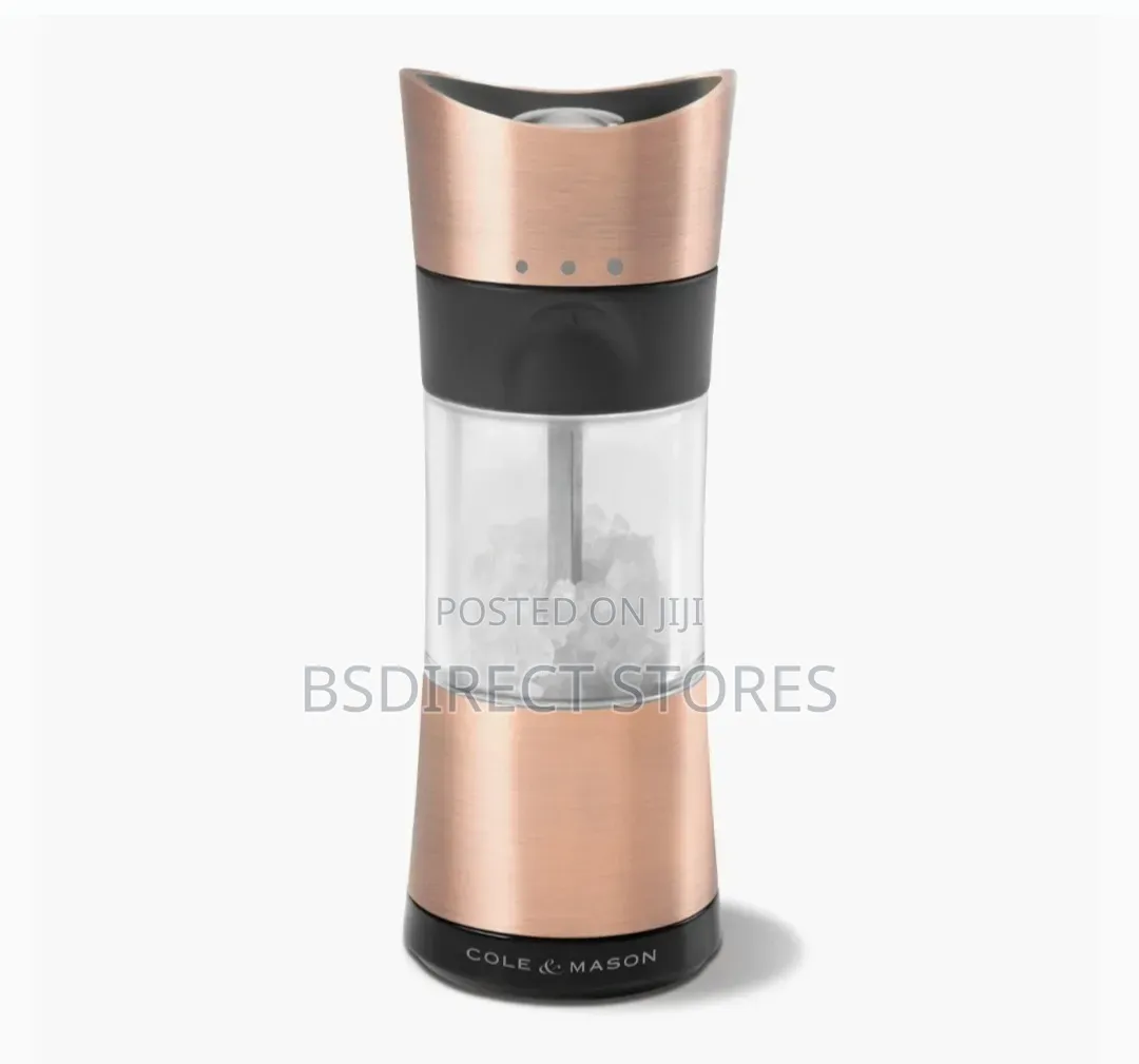 Cole and Mason Horsham Inverta Precision SALT Mill Acrylic and Copper
