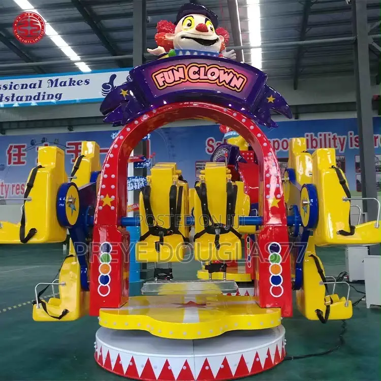 Cheery Clown Theme Mini Ferris Wheel Amusement Ride