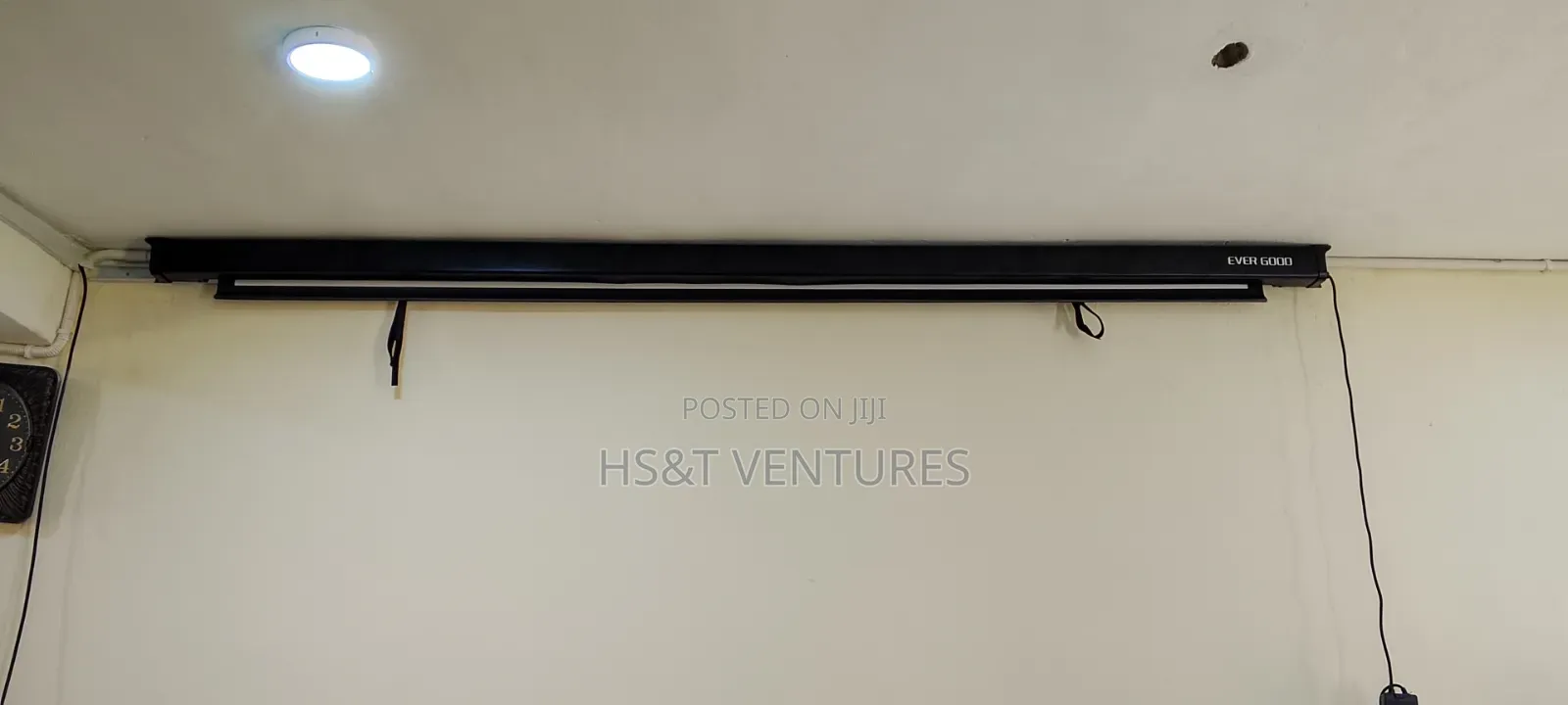 Projector and Motorized Screen Installer
