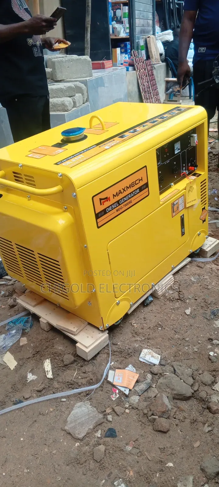 Original Maxmech Diesel Generator 100% Copper Coin 12 kVA