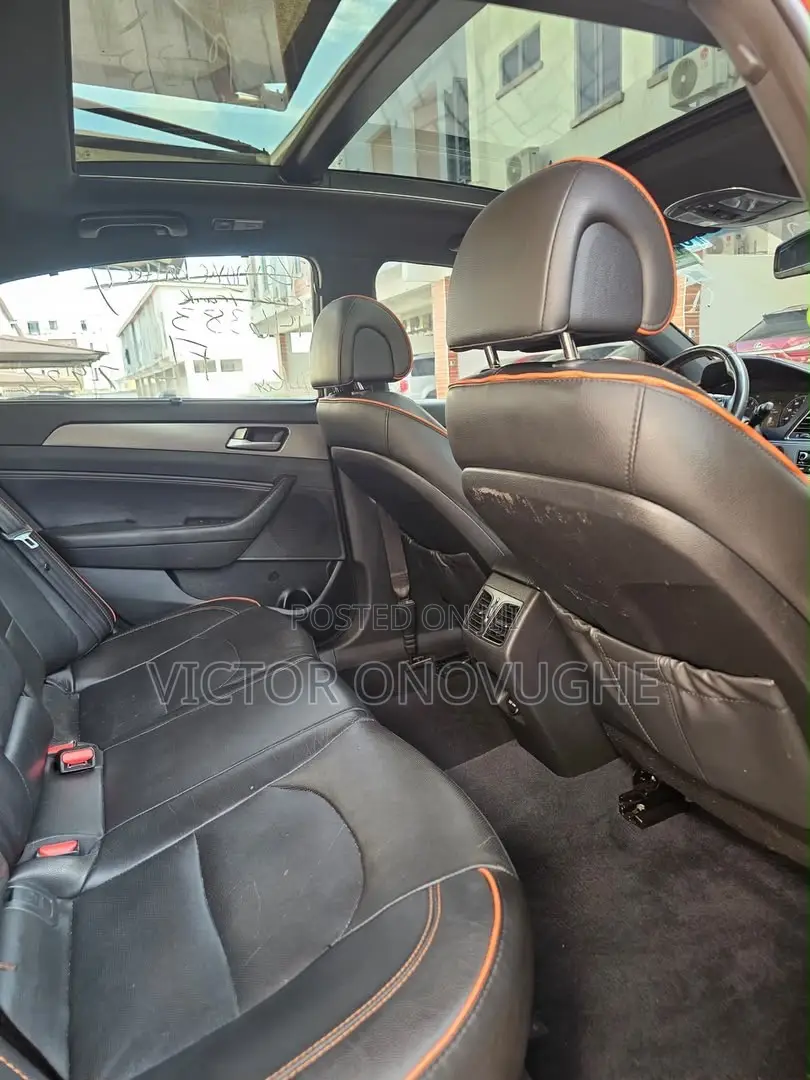 Hyundai Sonata Limited 2.0T 4dr Sedan (2.0L 4cyl Turbo 6A) 2015 Orange