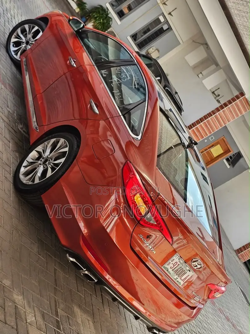Hyundai Sonata Limited 2.0T 4dr Sedan (2.0L 4cyl Turbo 6A) 2015 Orange