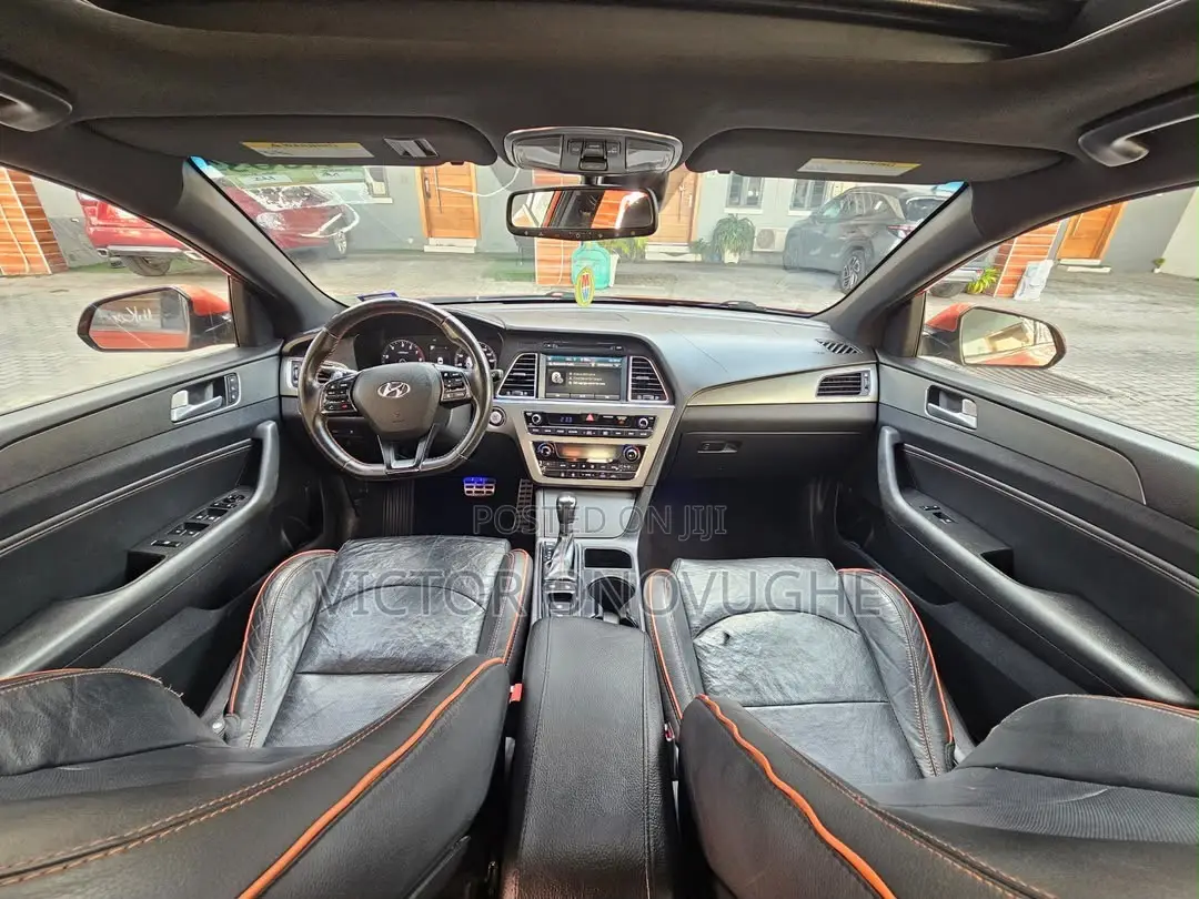 Hyundai Sonata Limited 2.0T 4dr Sedan (2.0L 4cyl Turbo 6A) 2015 Orange