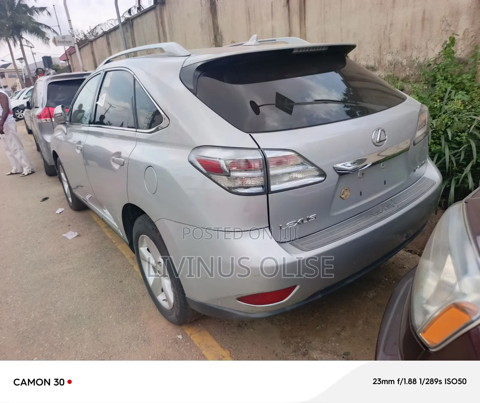 Lexus RX 2010 Silver